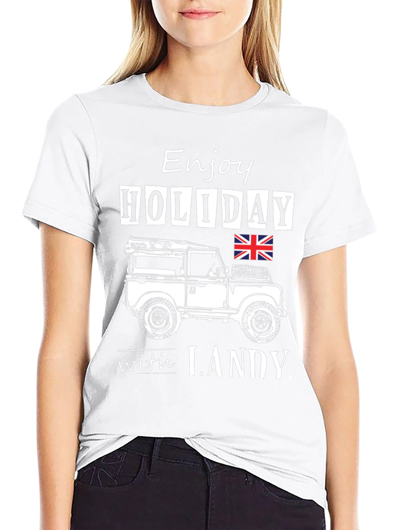 Enjoy Holiday Landy Graphic Tee