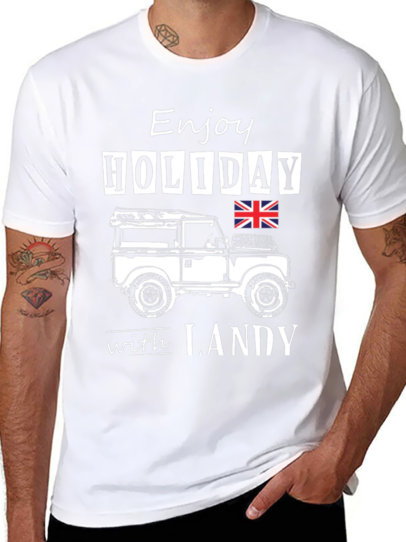 Enjoy Holiday Landy Graphic Tee