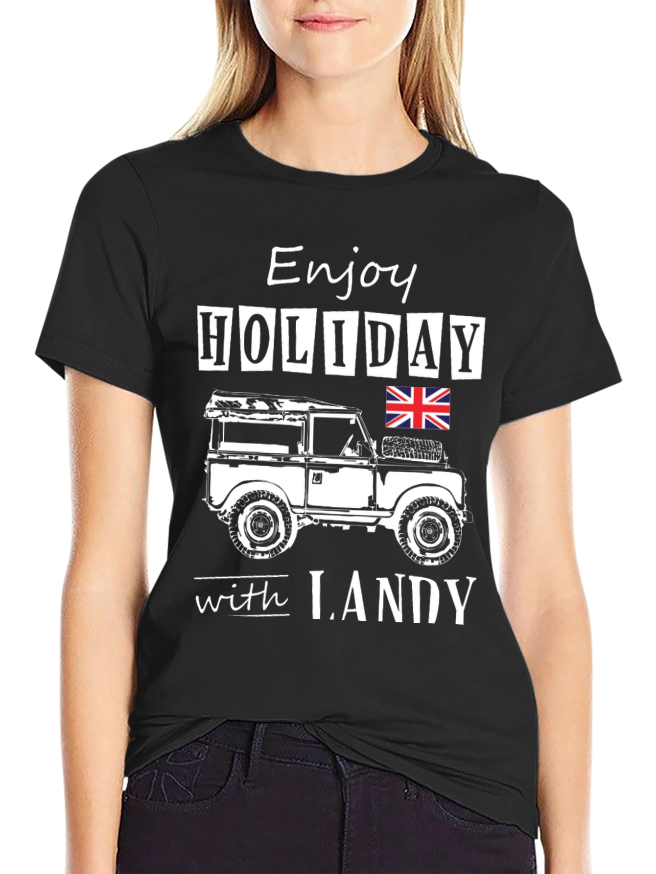 Enjoy Holiday Landy Graphic Tee