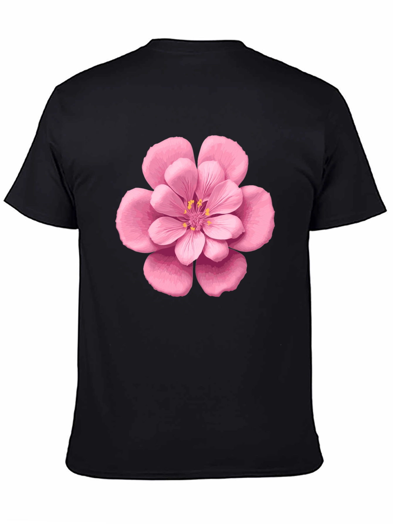 Floral Graphic Tee - Pink Blossom Print