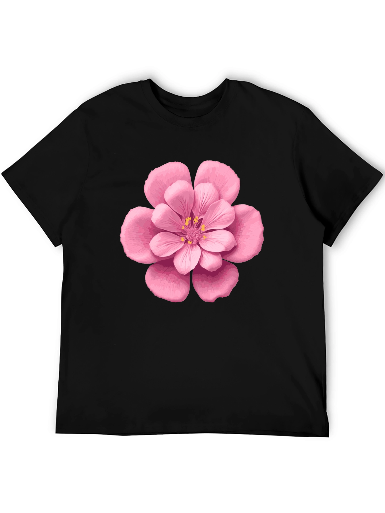 Floral Graphic Tee - Pink Blossom Print