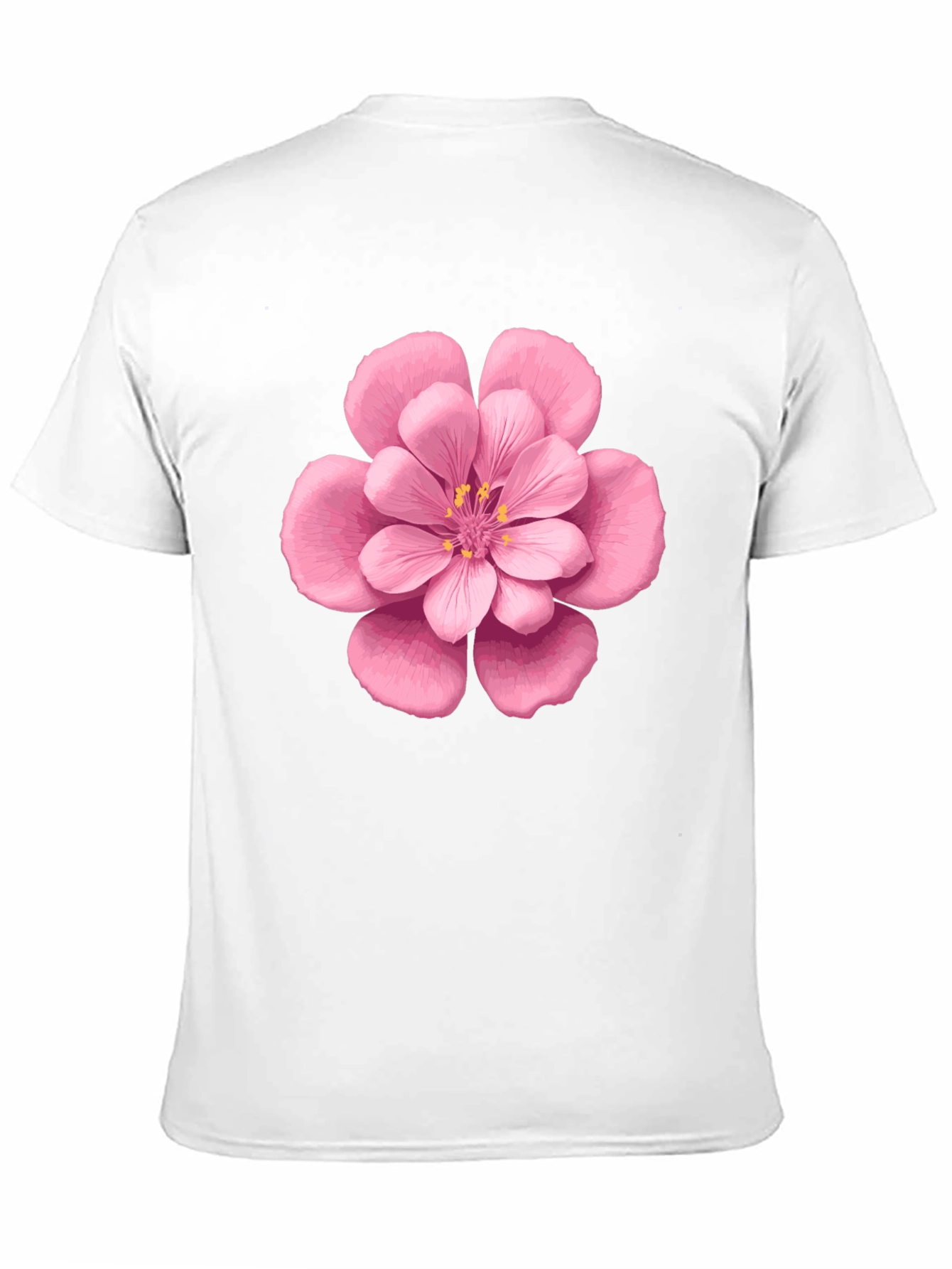 Floral Graphic Tee - Pink Blossom Print