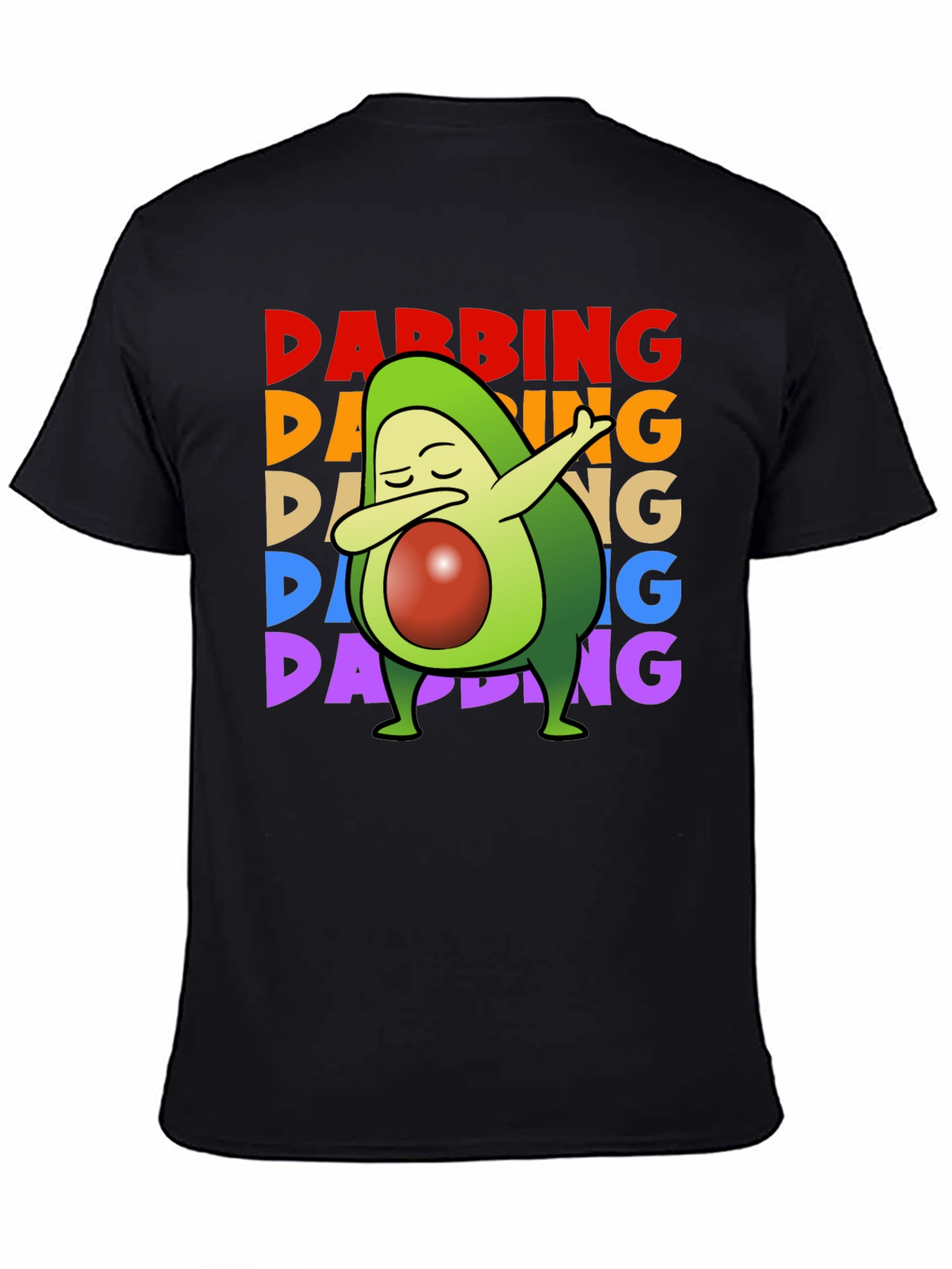 Dabbing Avocado T-Shirt - Funny Fruit Dance Tee