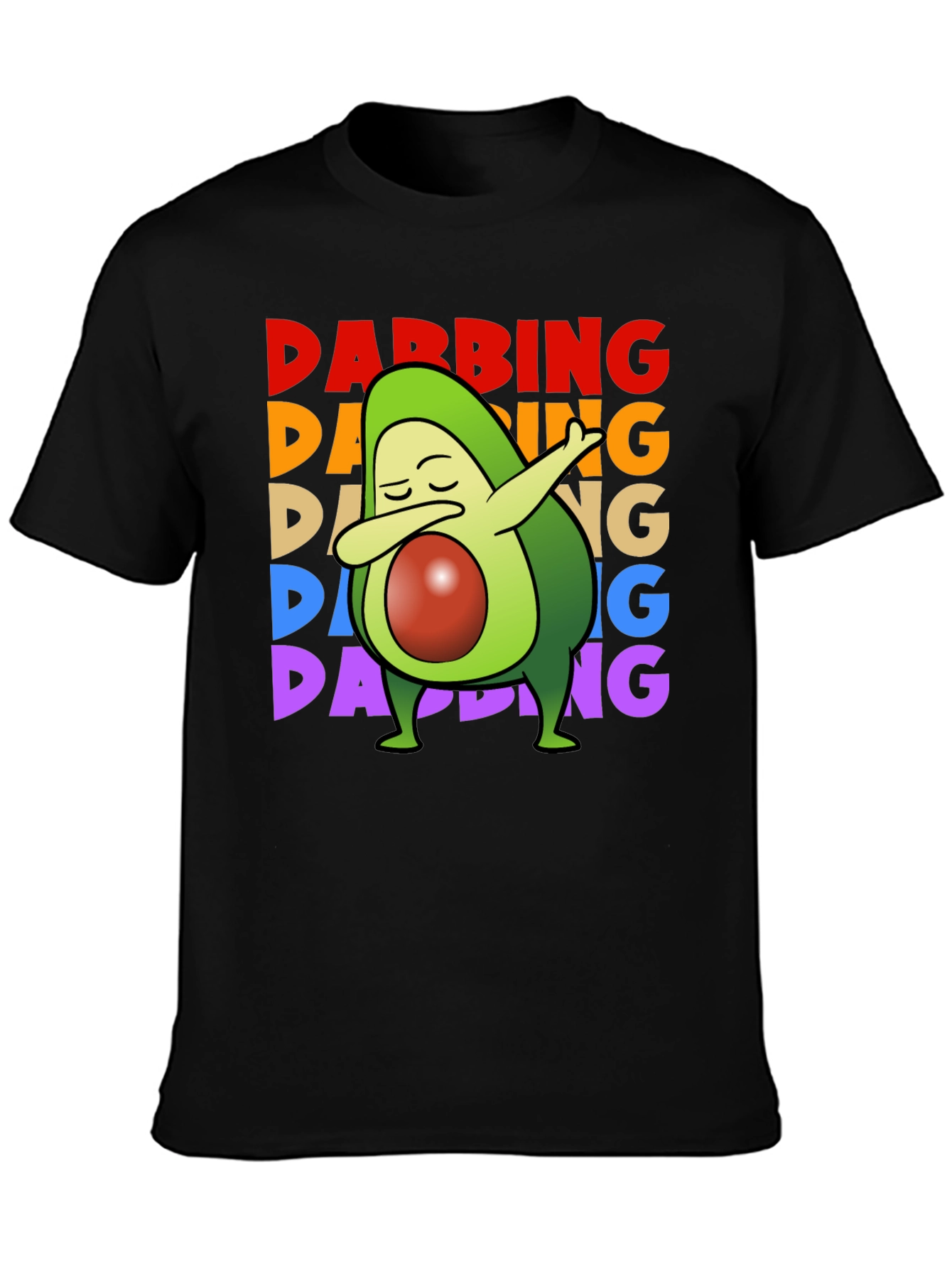 Dabbing Avocado T-Shirt - Funny Fruit Dance Tee