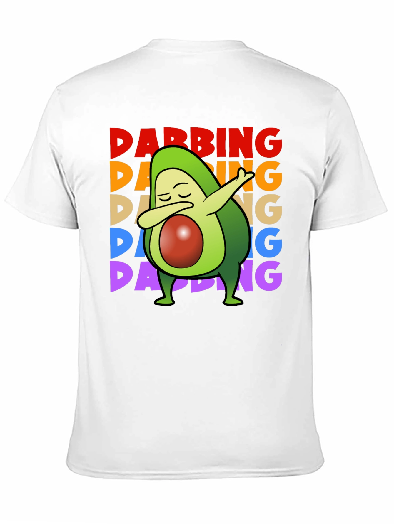 Dabbing Avocado T-Shirt - Funny Fruit Dance Tee
