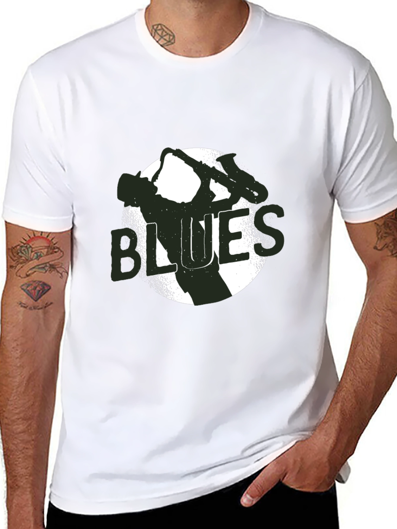 Blues Music T-Shirt - Guitar Graphic Tee