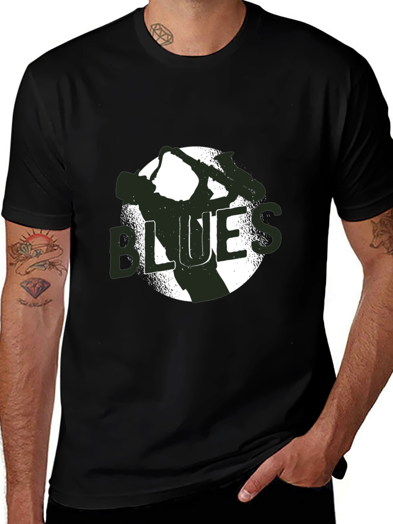 Blues Music T-Shirt - Guitar Graphic Tee