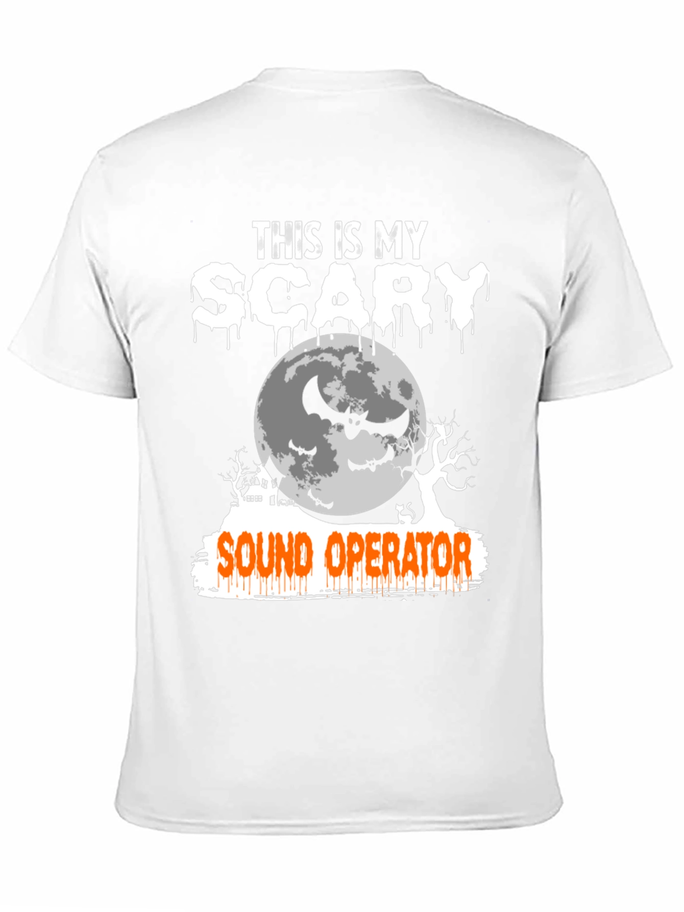 Scary Sound Operator Halloween T-Shirt