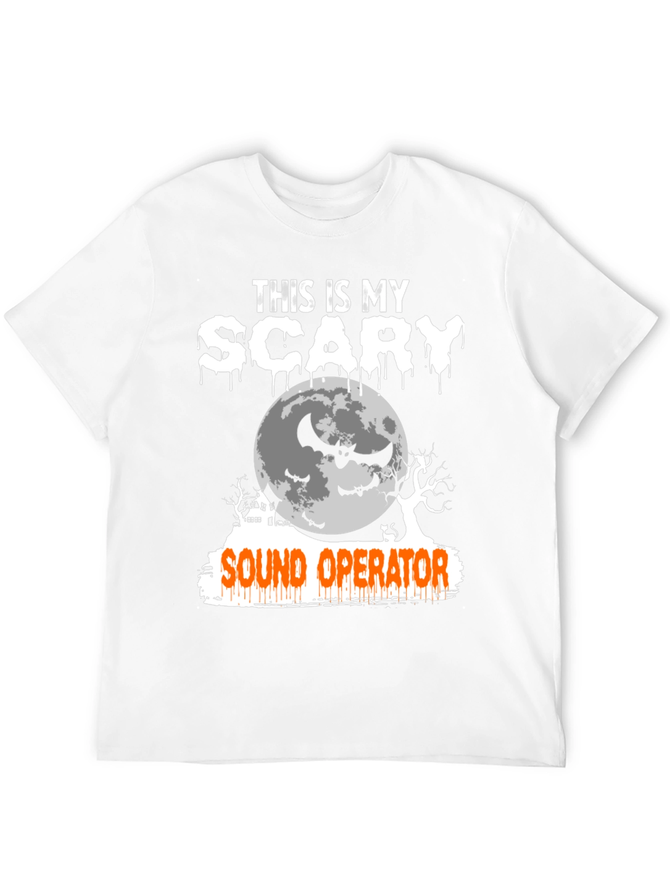 Scary Sound Operator Halloween T-Shirt