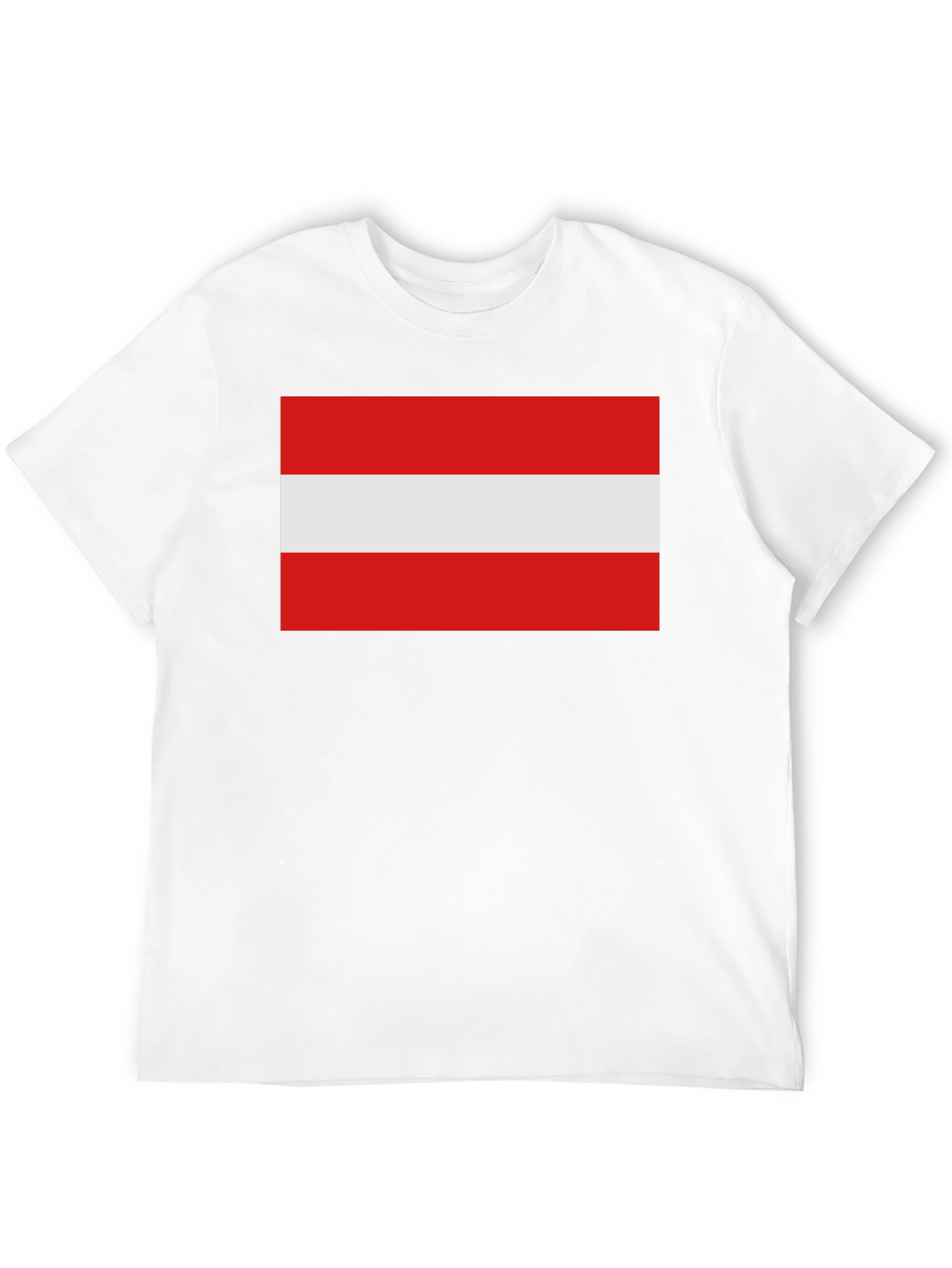 Austria Flag T-Shirt - Black Cotton Tee