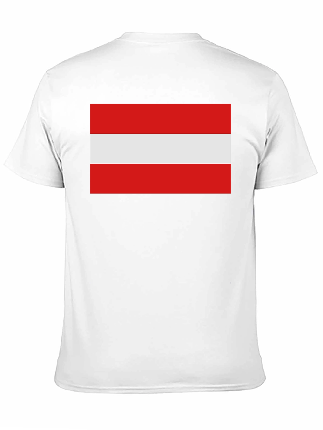 Austria Flag T-Shirt - Black Cotton Tee