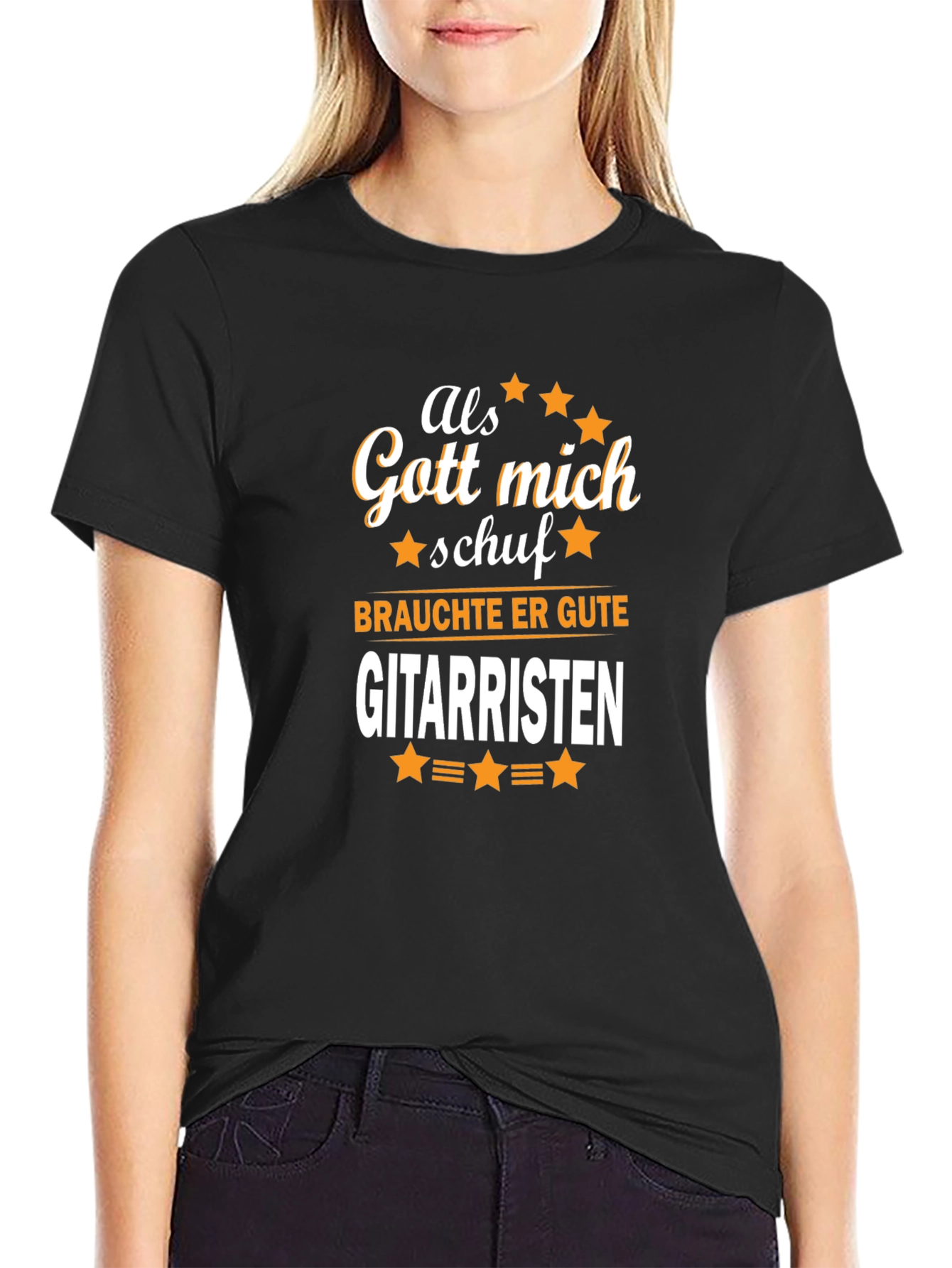 Guitarist T-Shirt - German Funny Gift