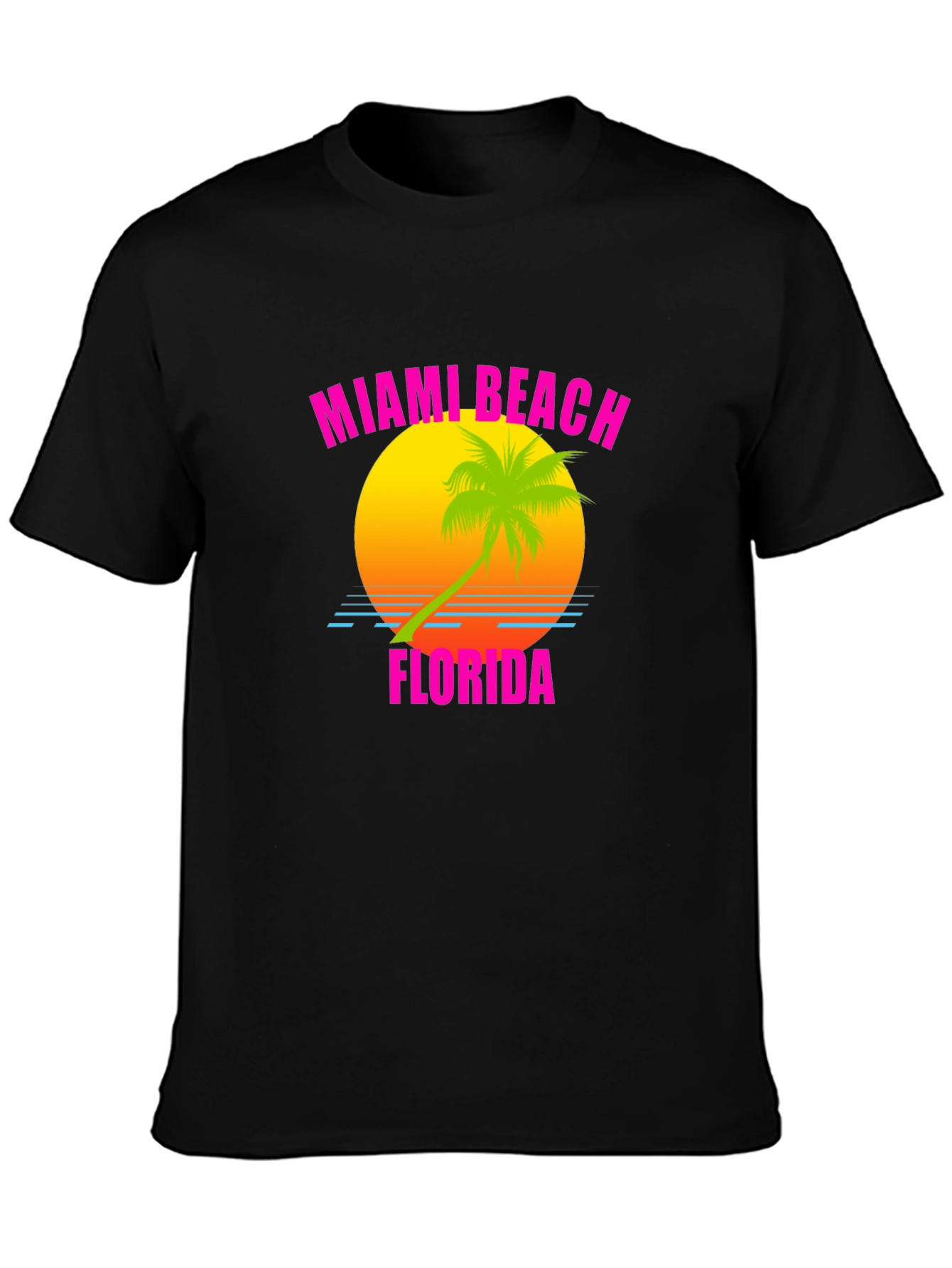 Miami Beach Florida Retro T-Shirt