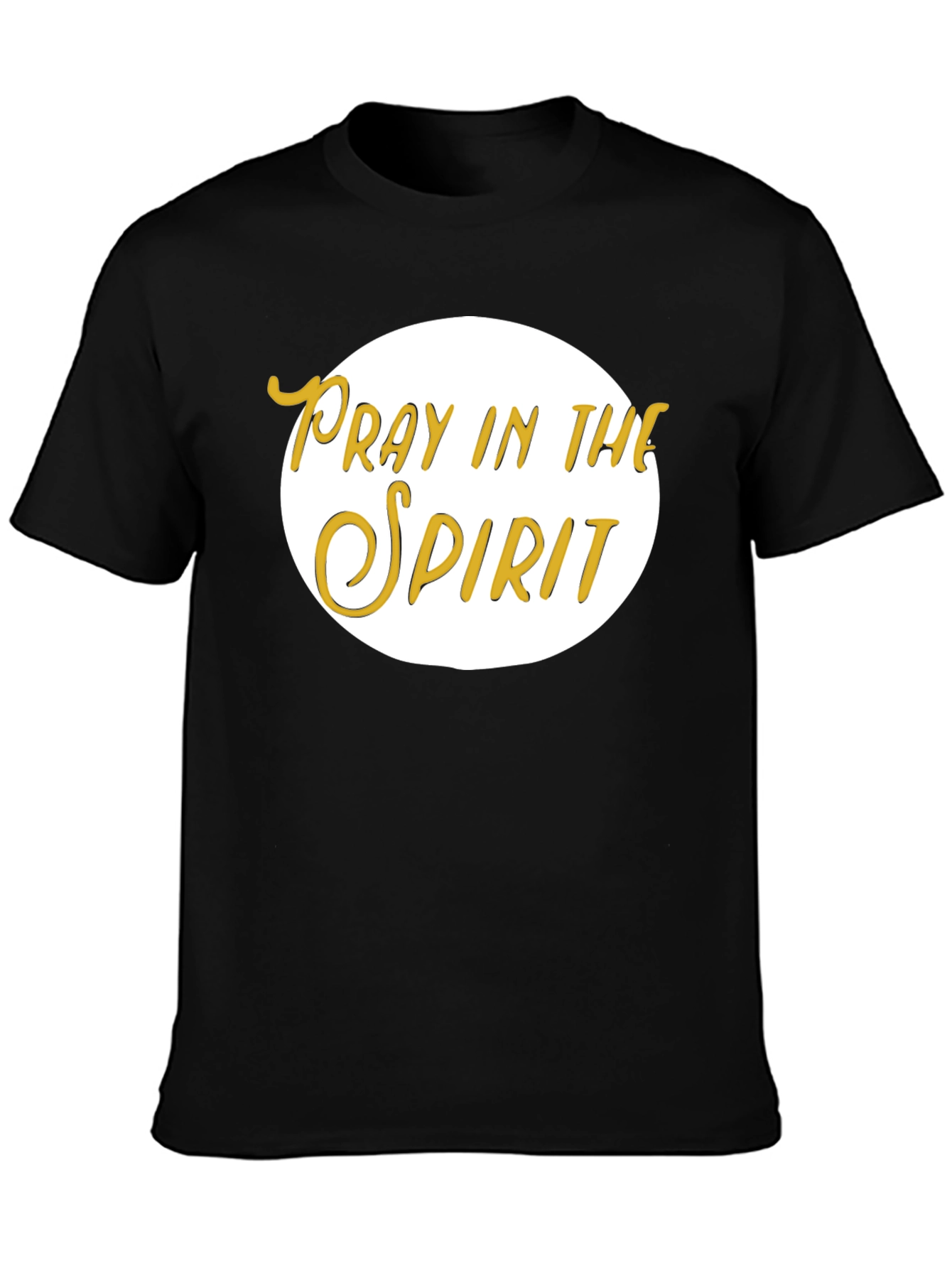 Pray in the Spirit Black T-Shirt