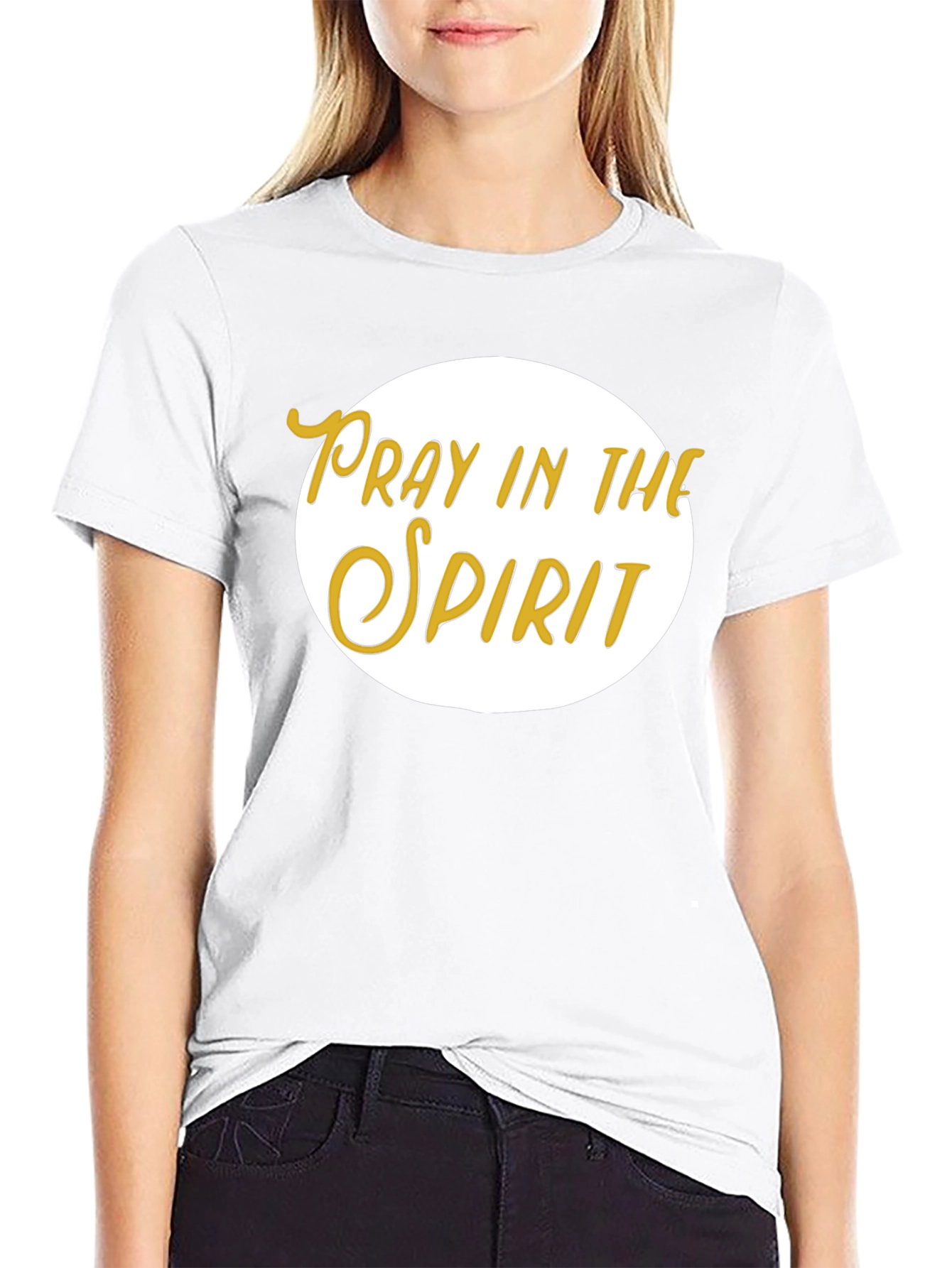 Pray in the Spirit Black T-Shirt