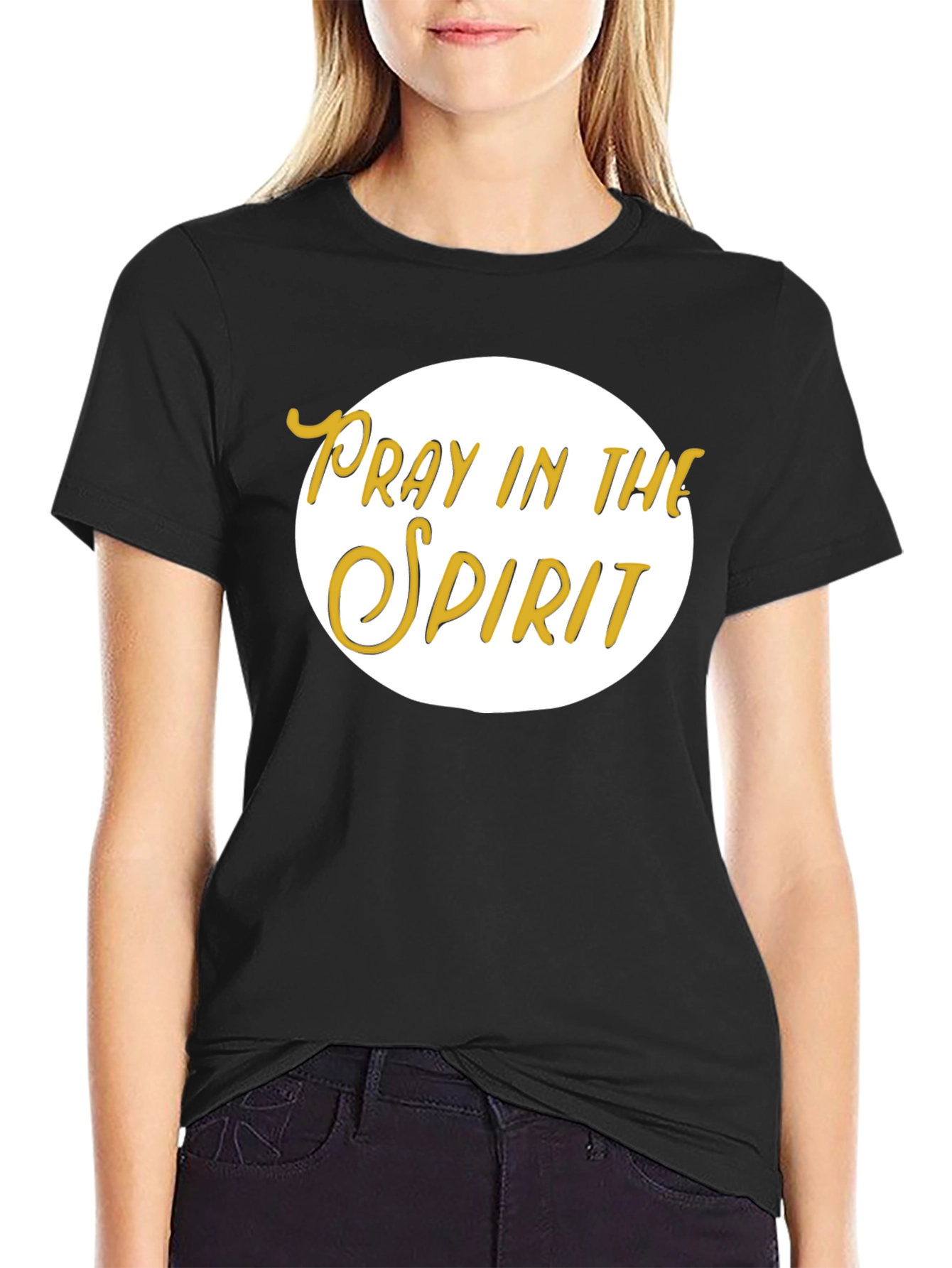 Pray in the Spirit Black T-Shirt