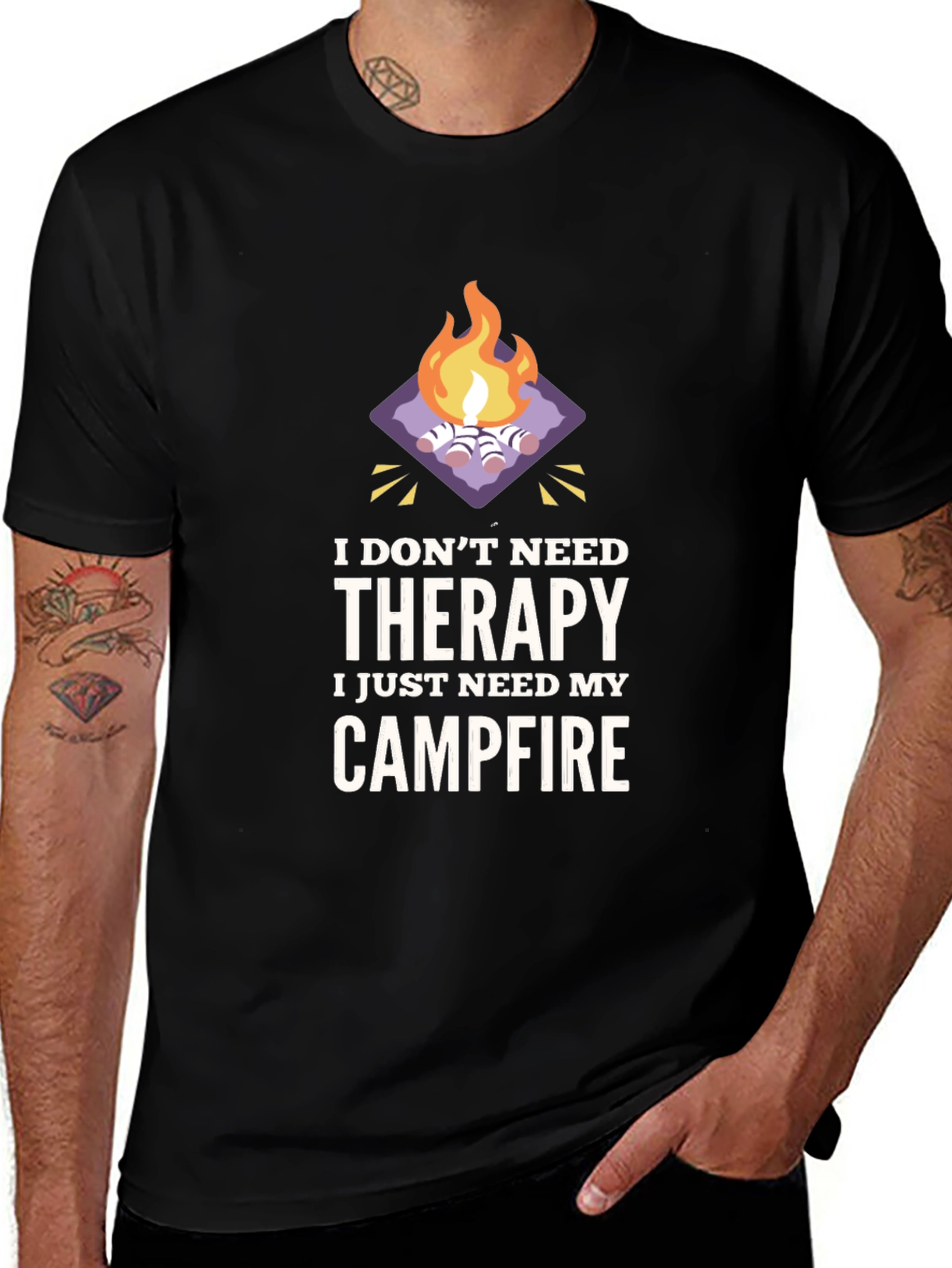 Campfire Therapy Graphic Tee