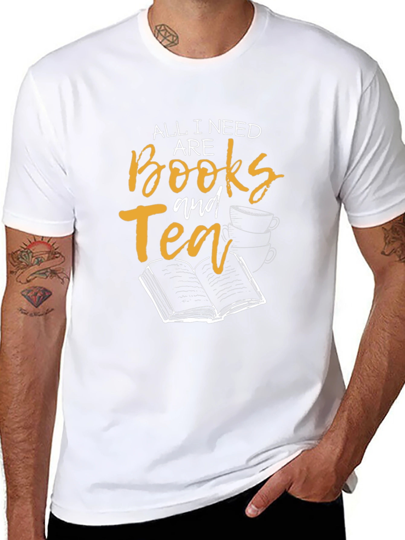 Books and Tea T-Shirt