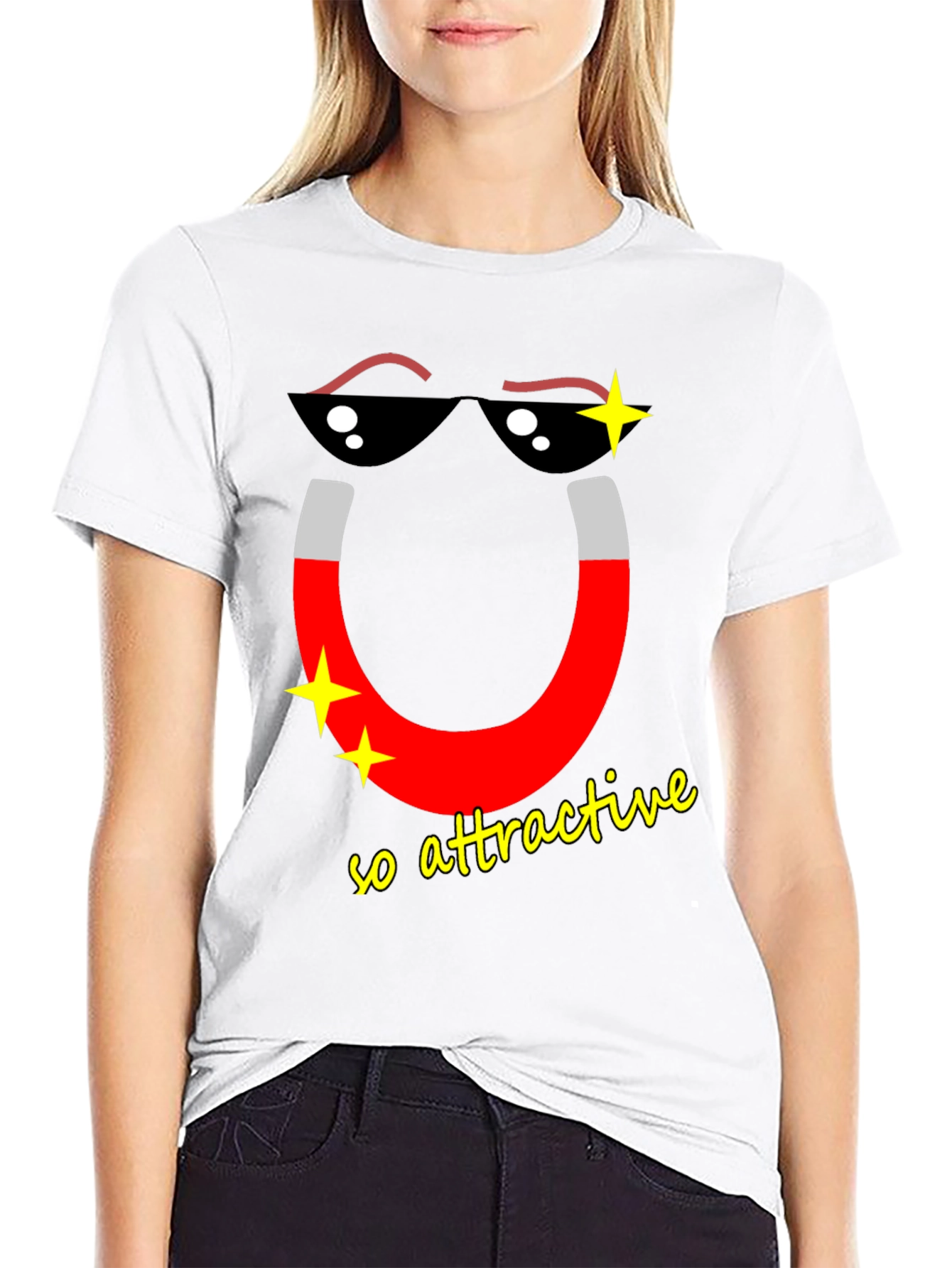 Attractive Magnet T-Shirt