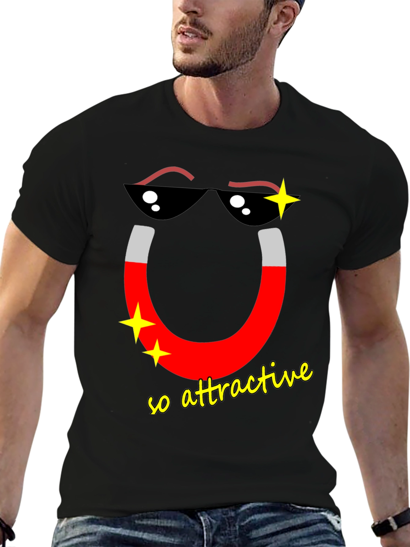 Attractive Magnet T-Shirt