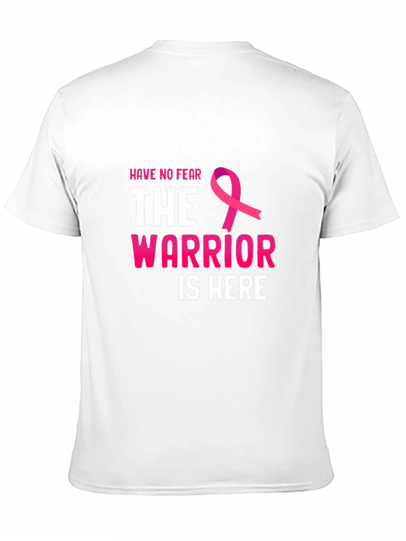 Warrior is Here Breast Cancer Awareness T-Shirt
