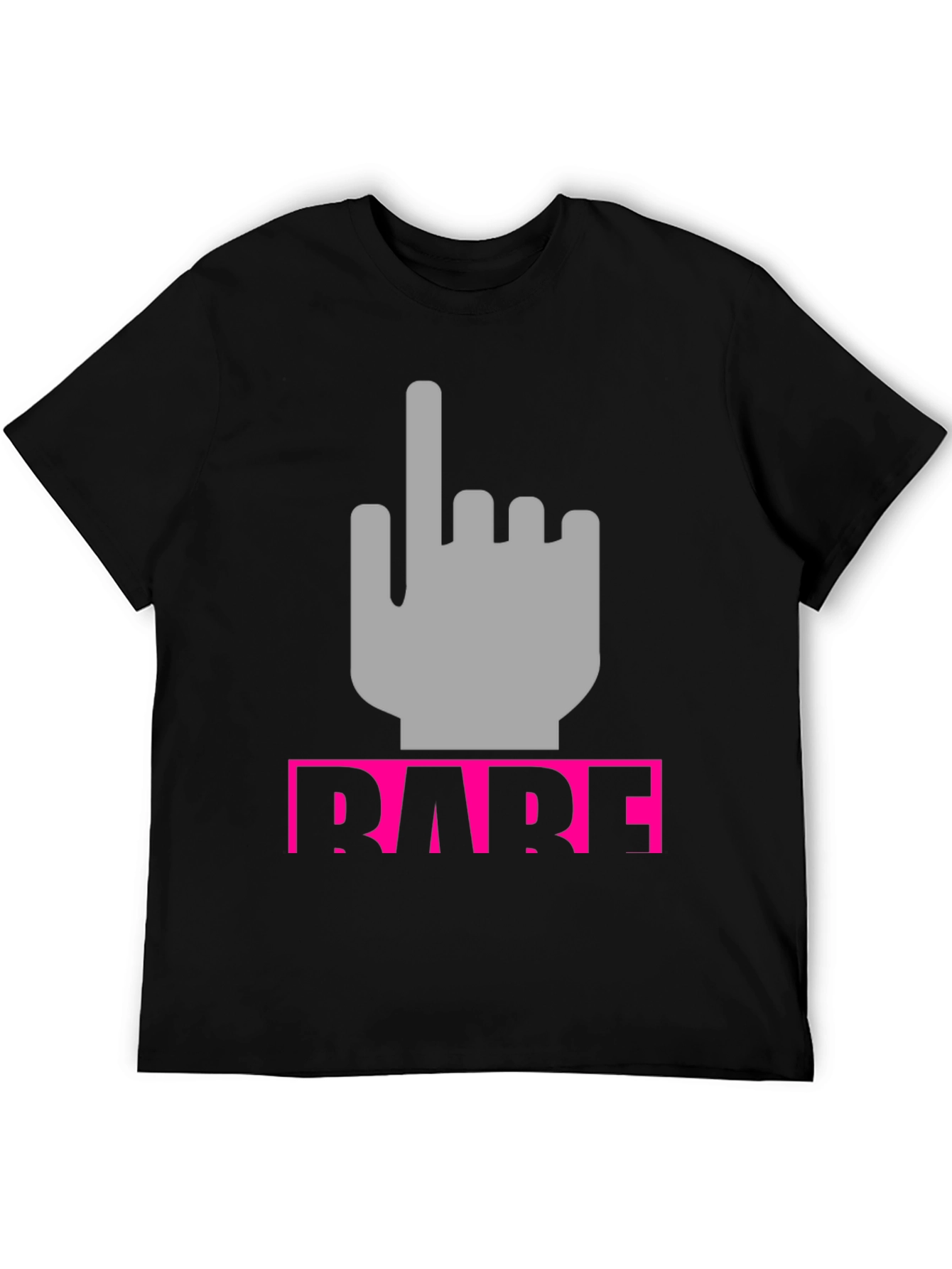 Babe Black Graphic Tee