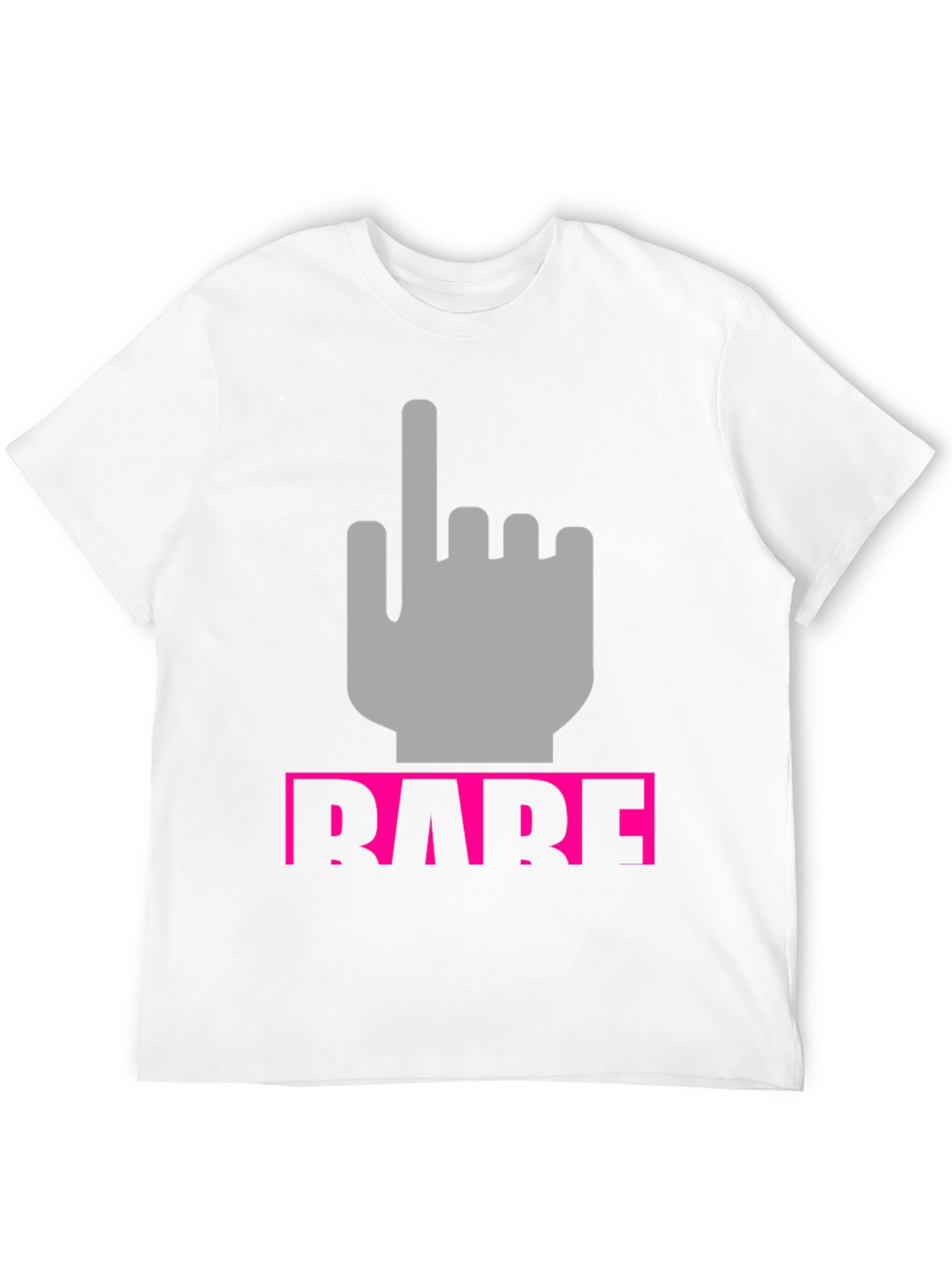 Babe Black Graphic Tee