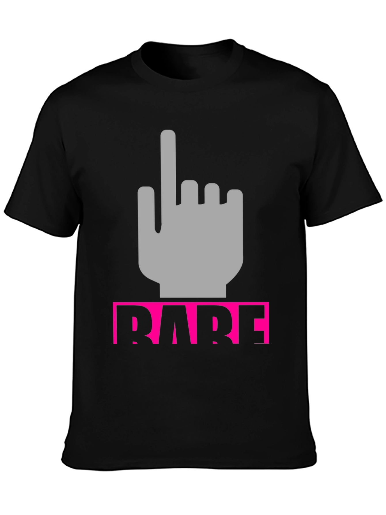 Babe Black Graphic Tee