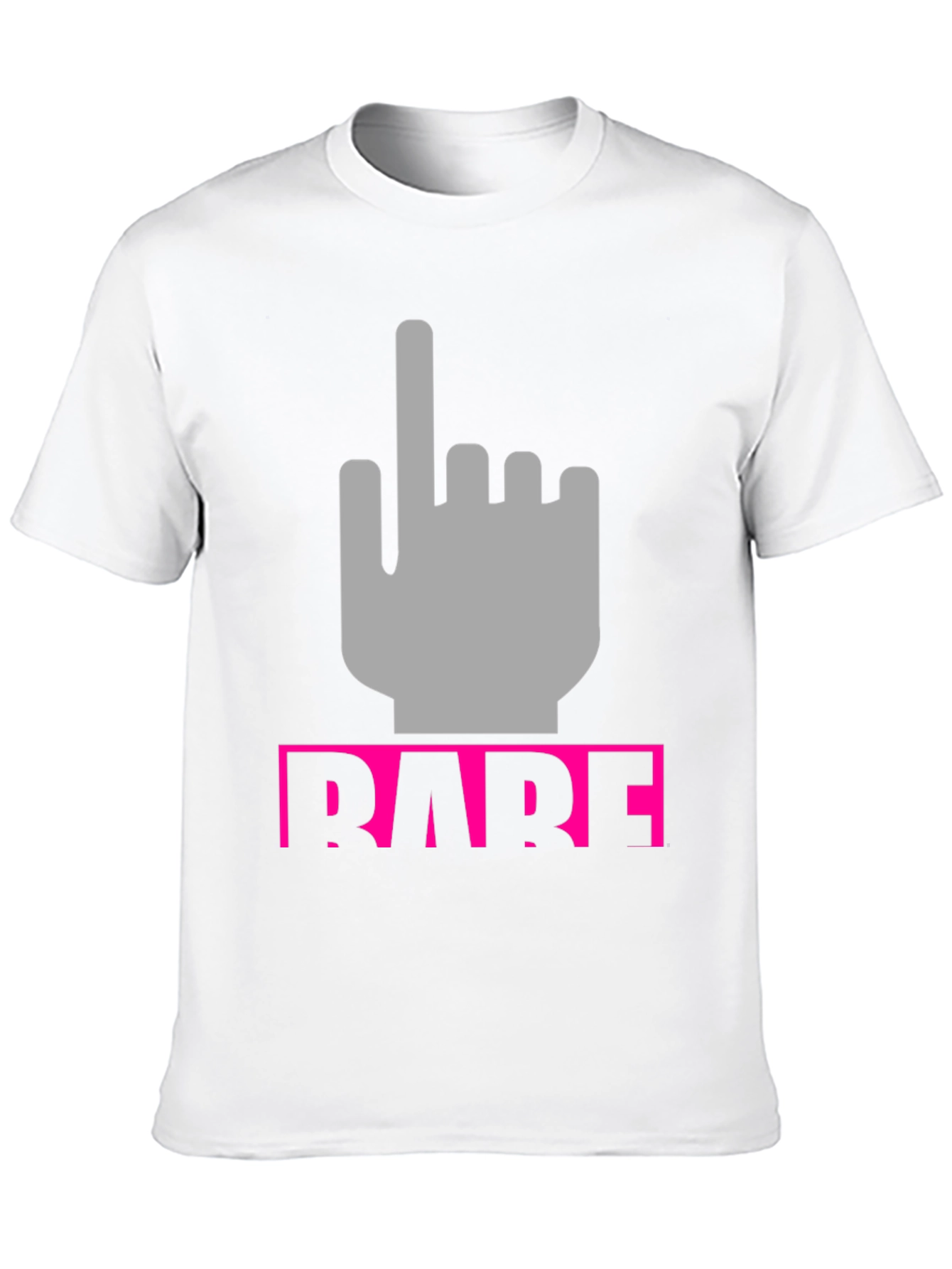 Babe Black Graphic Tee