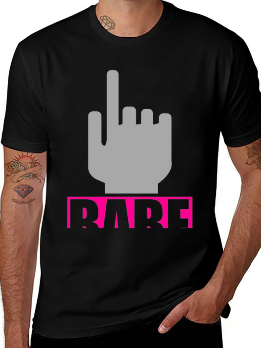 Babe Black Graphic Tee