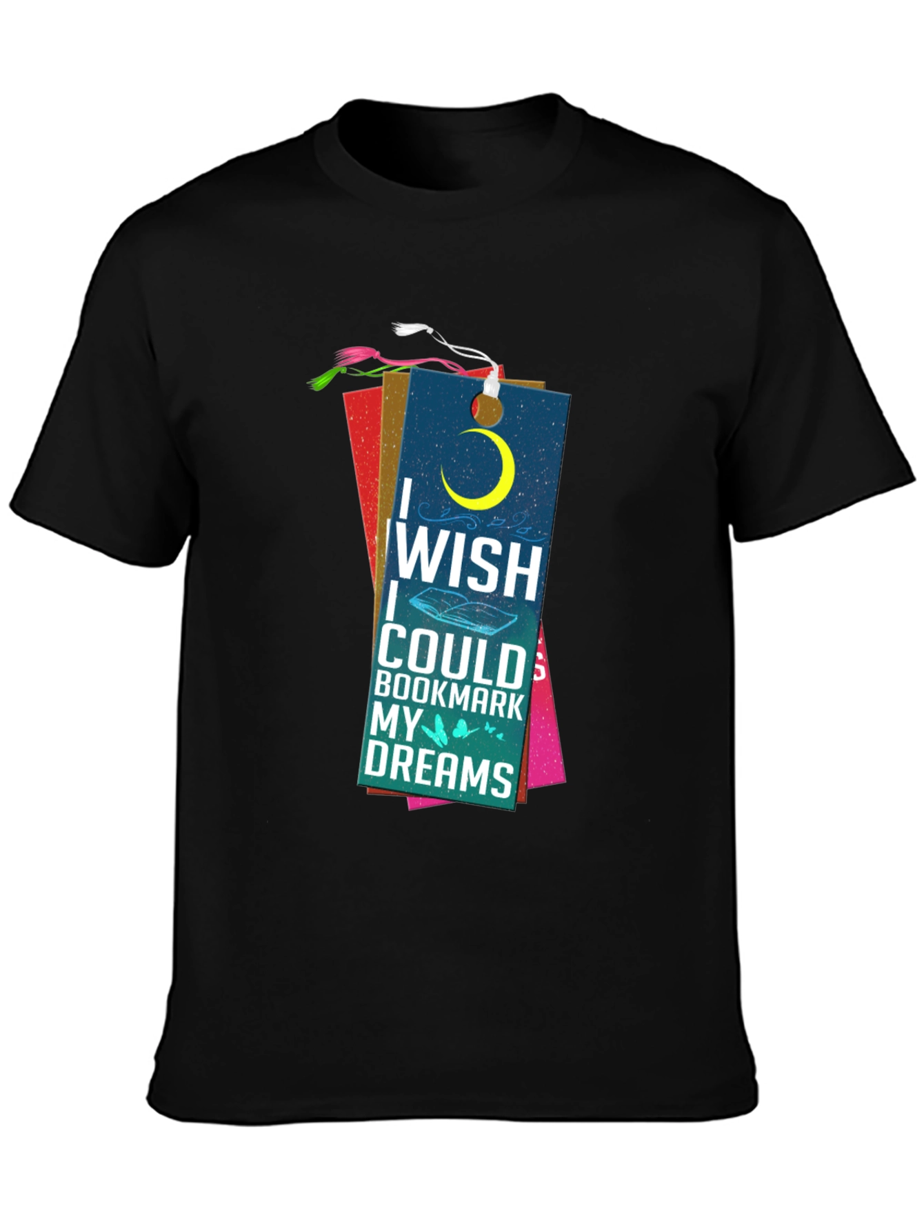 I Wish I Could Bookmark My Dreams Graphic T-Shirt