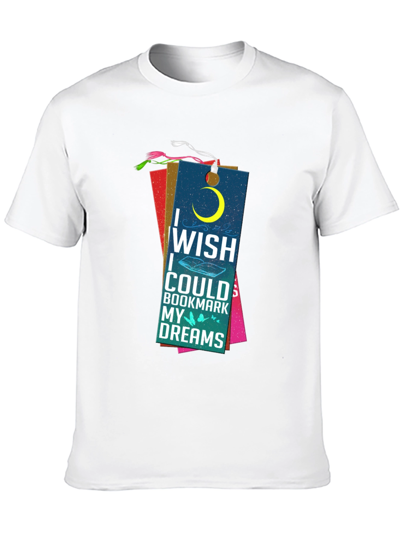 I Wish I Could Bookmark My Dreams Graphic T-Shirt