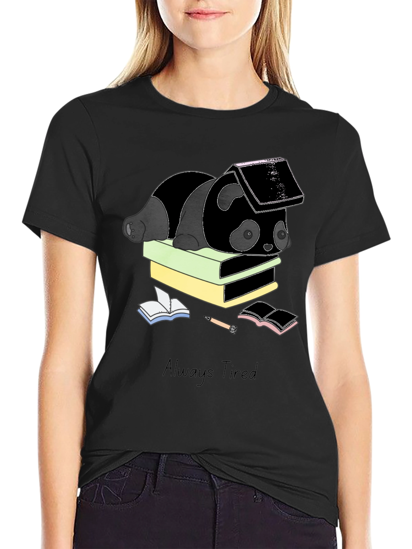 Always Tired Panda T-Shirt