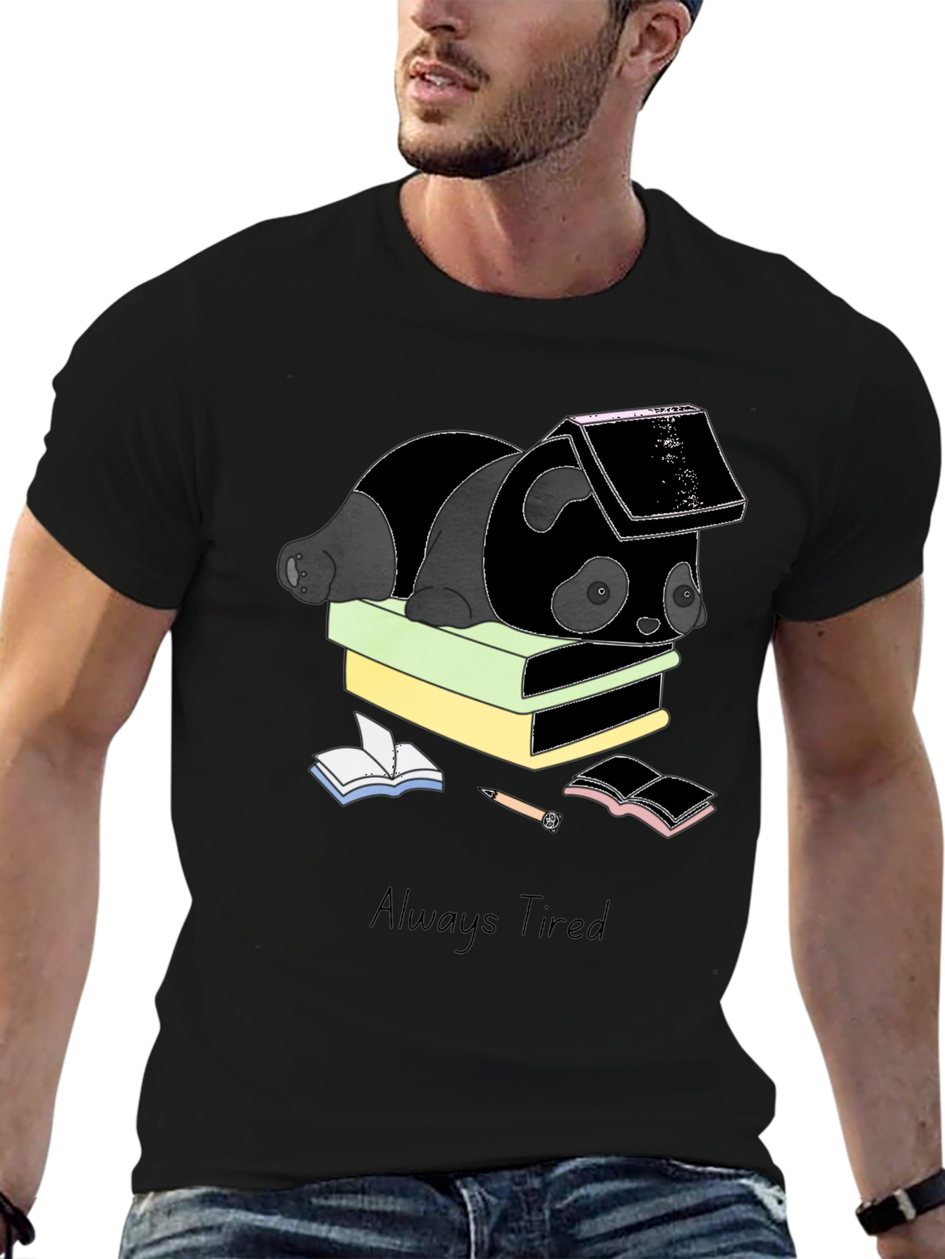 Always Tired Panda T-Shirt