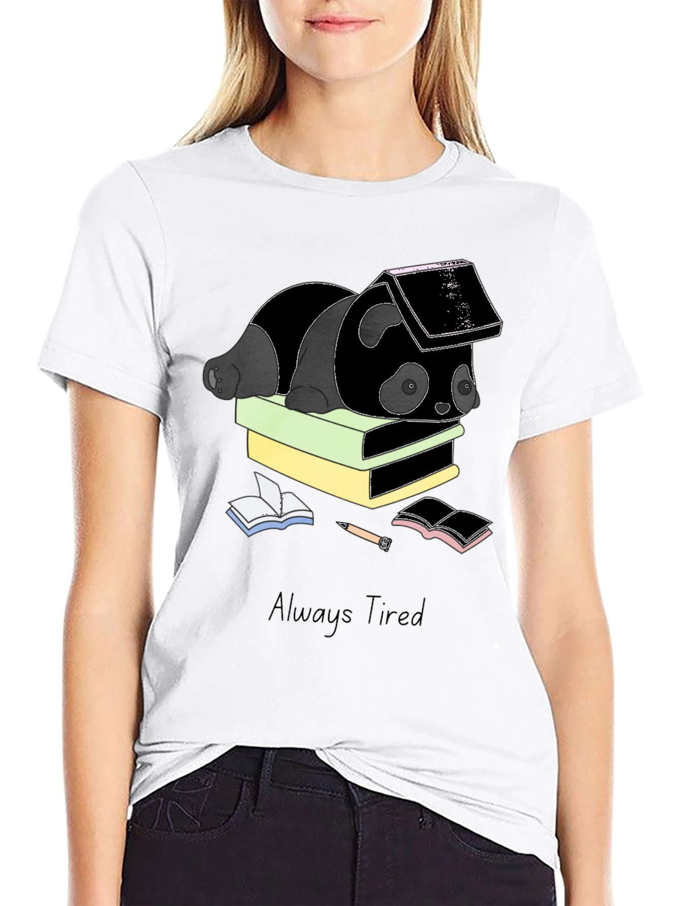 Always Tired Panda T-Shirt
