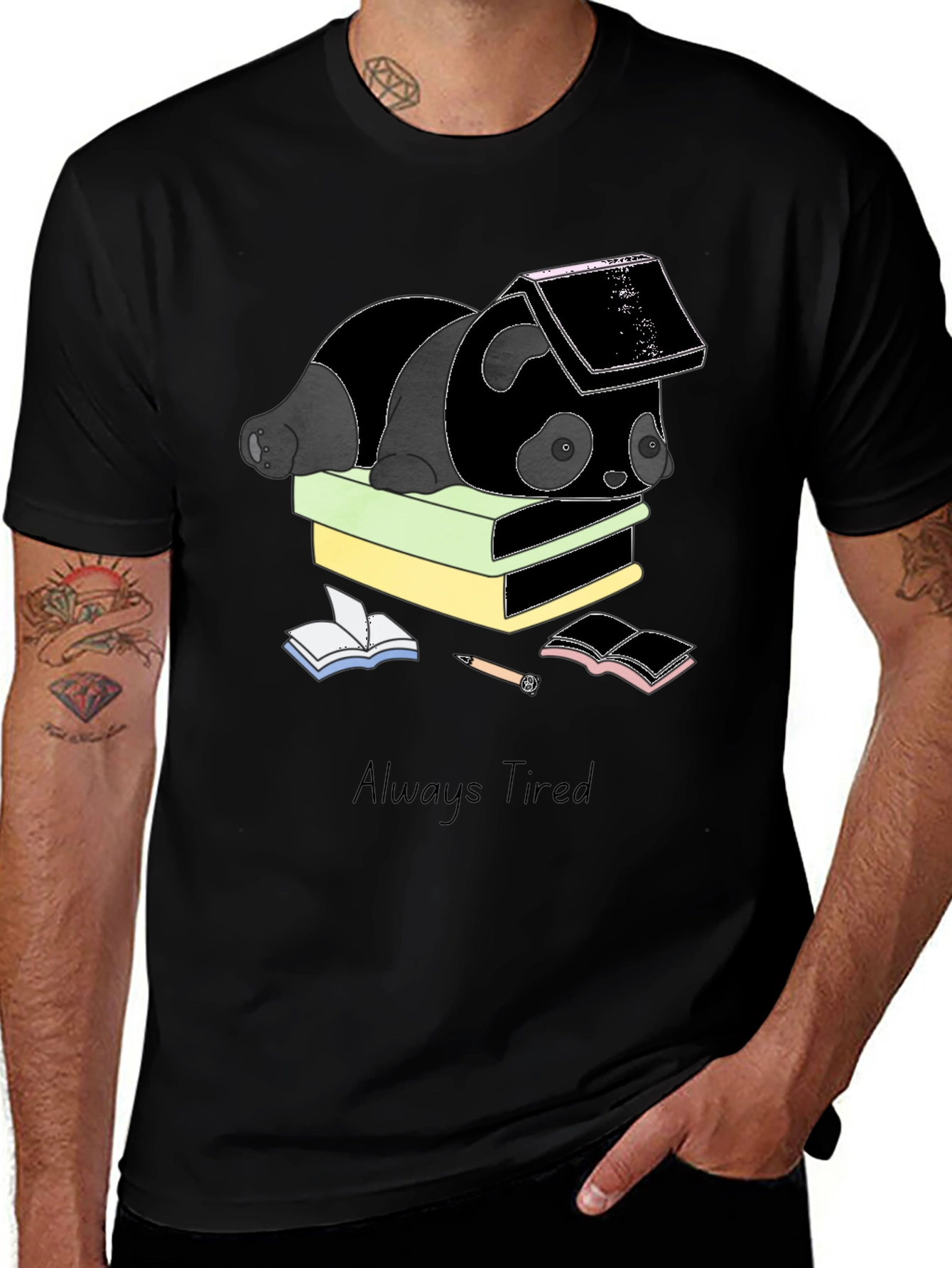 Always Tired Panda T-Shirt