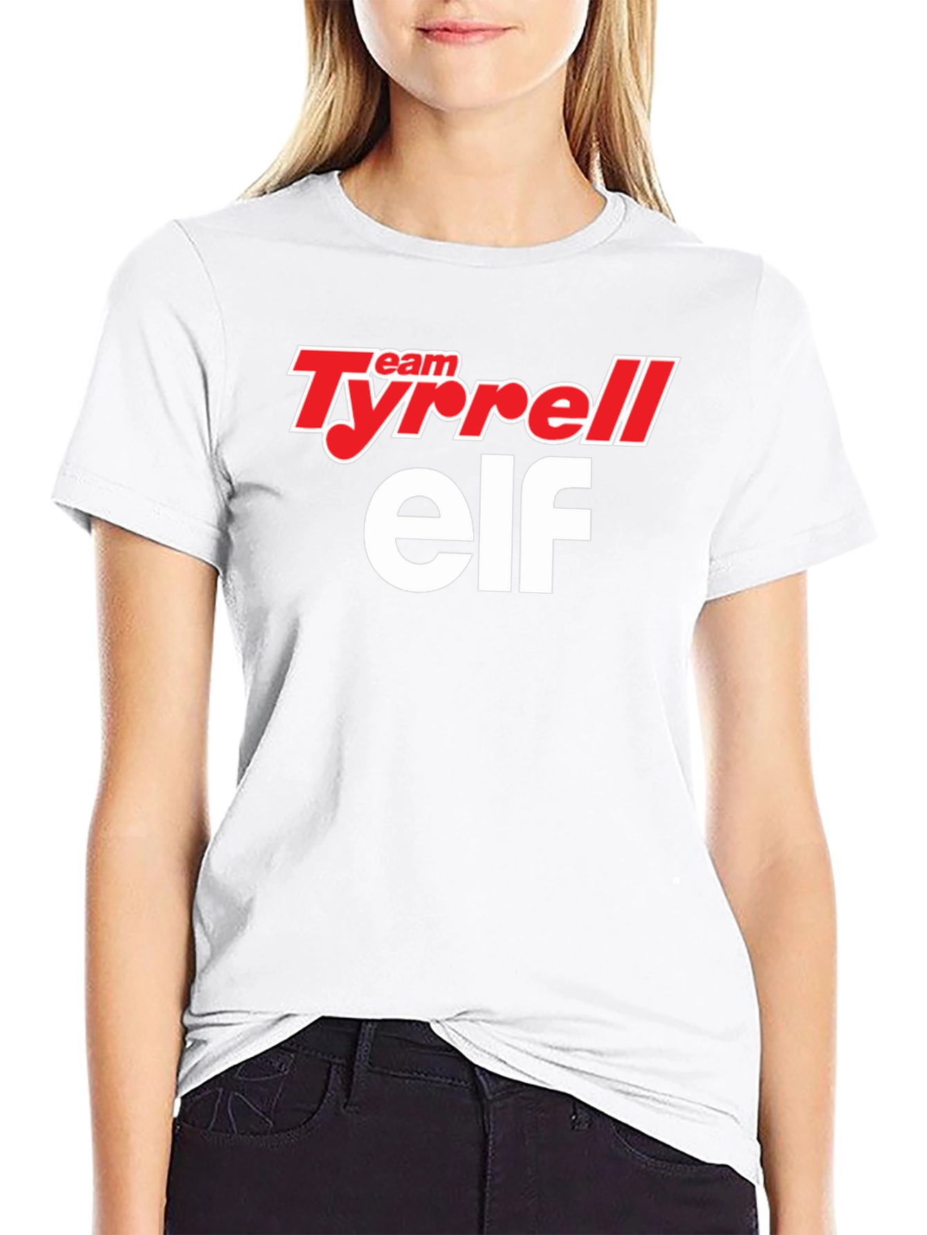 Team Tyrrell Elf T-Shirt - Black Graphic Tee