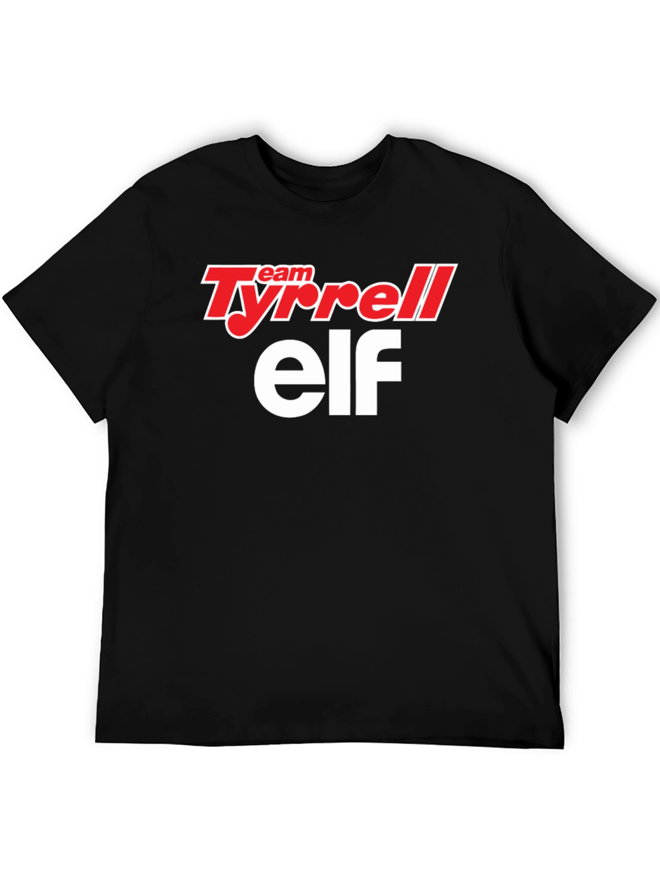 Team Tyrrell Elf T-Shirt - Black Graphic Tee