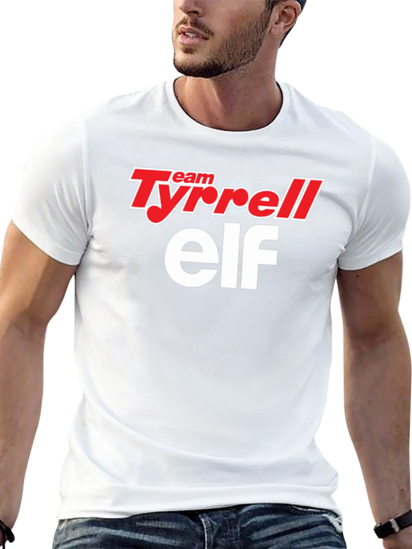 Team Tyrrell Elf T-Shirt - Black Graphic Tee