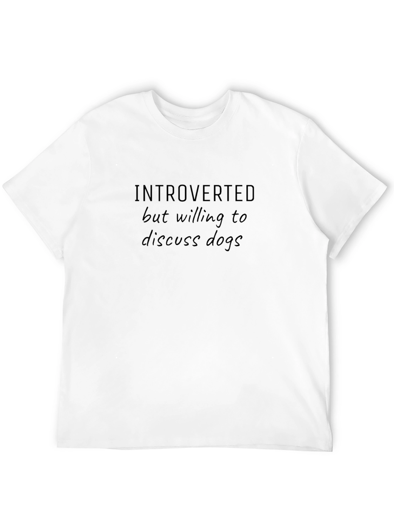 Introverted Dog Lover T-Shirt