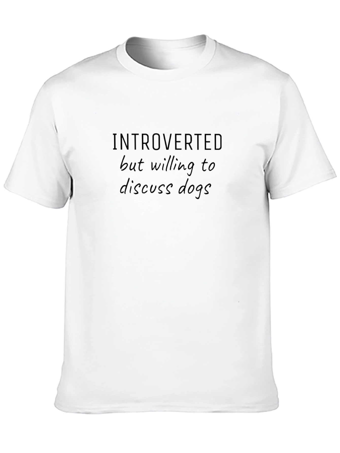 Introverted Dog Lover T-Shirt