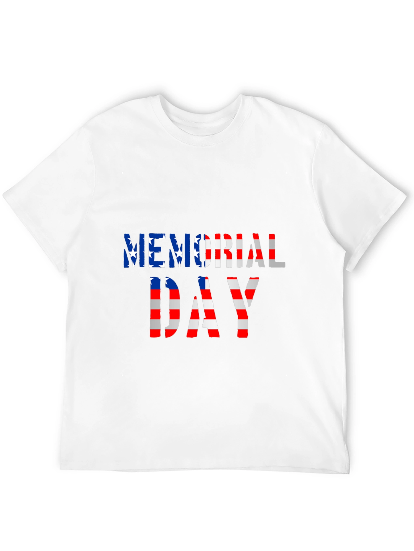 Memorial Day Graphic T-Shirt - Patriotic Design