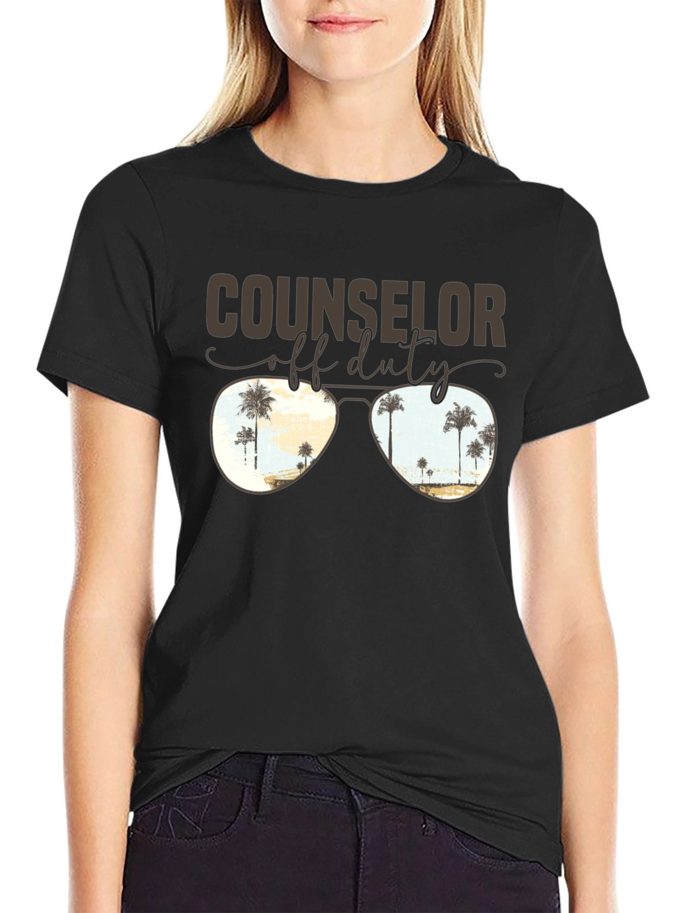 Counselor Off Duty Graphic T-Shirt