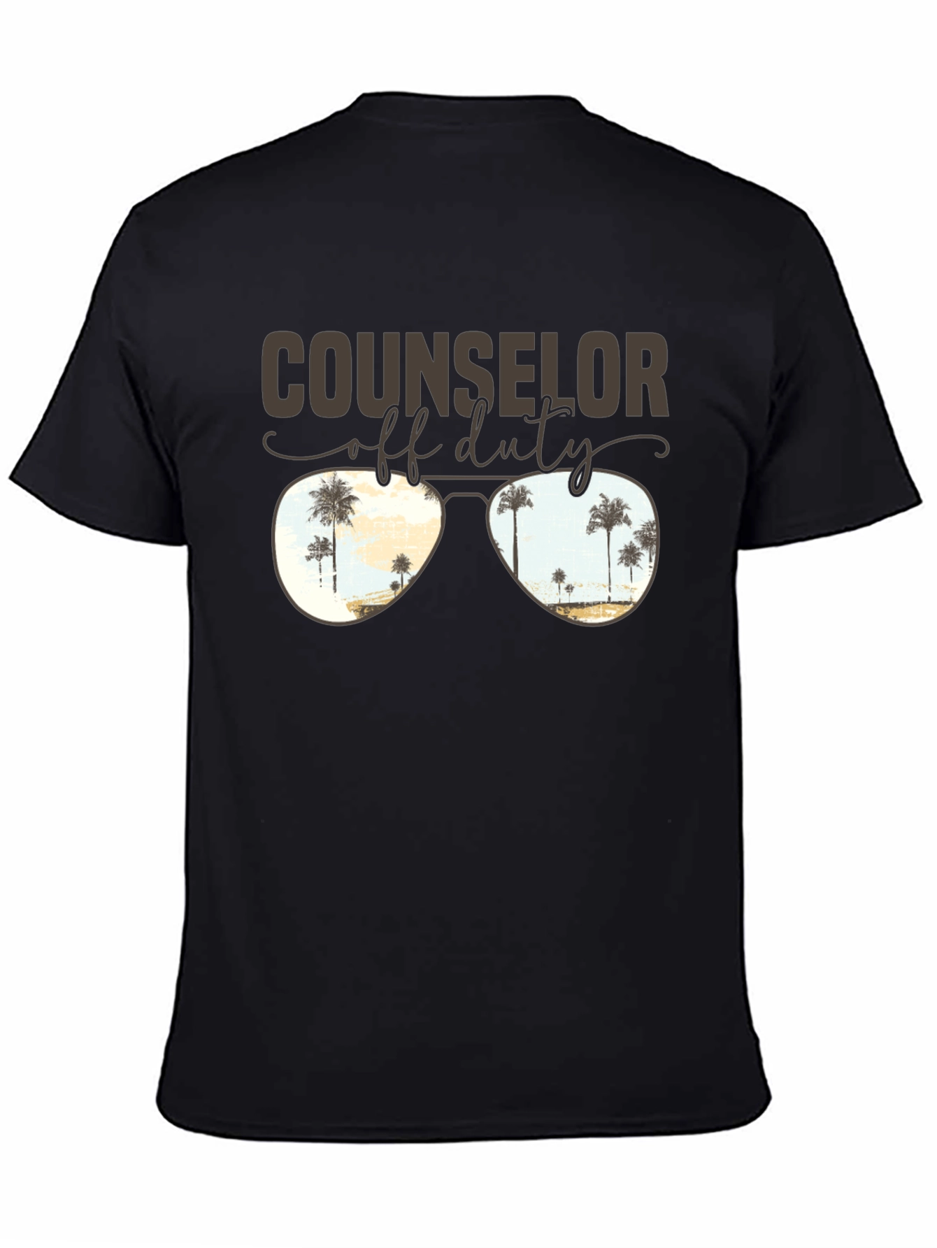 Counselor Off Duty Graphic T-Shirt