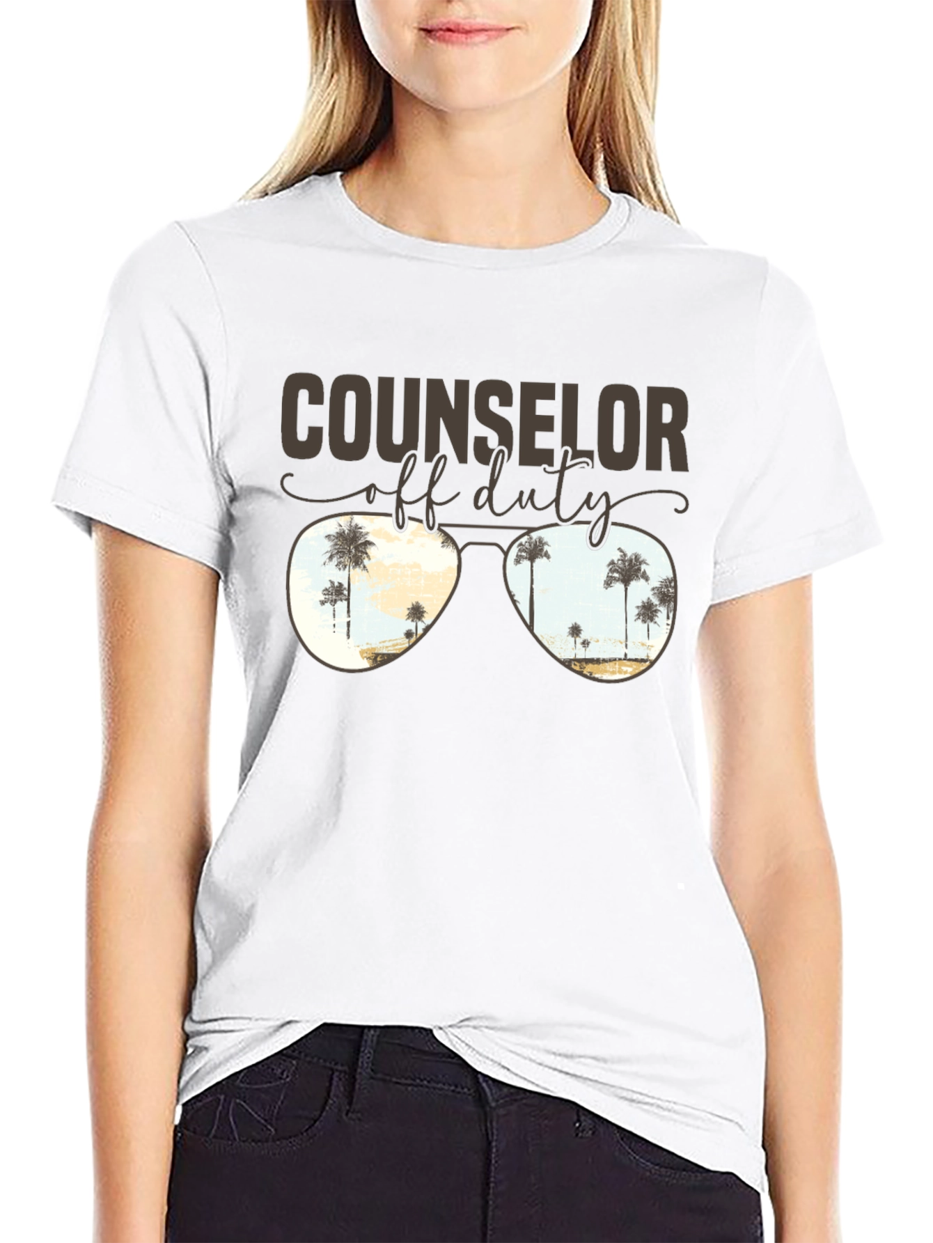 Counselor Off Duty Graphic T-Shirt
