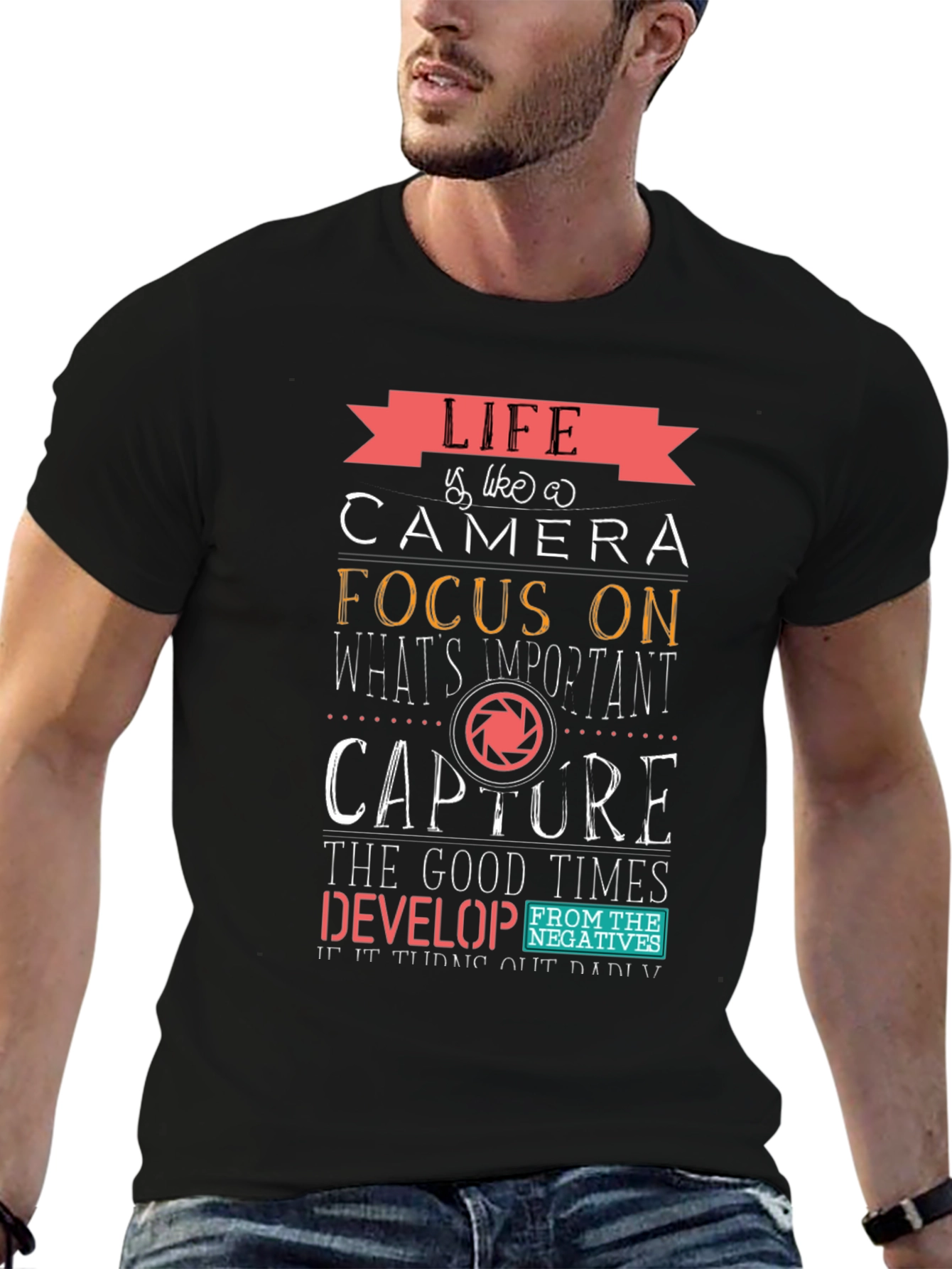 Life is Like a Camera T-Shirt