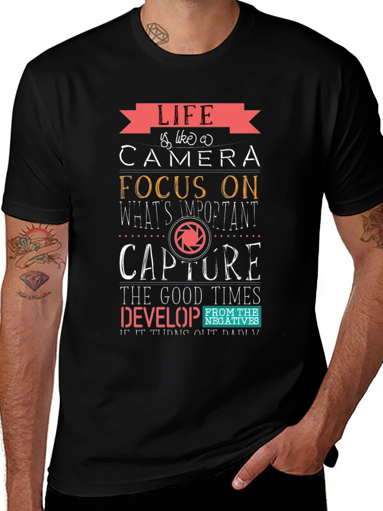 Life is Like a Camera T-Shirt