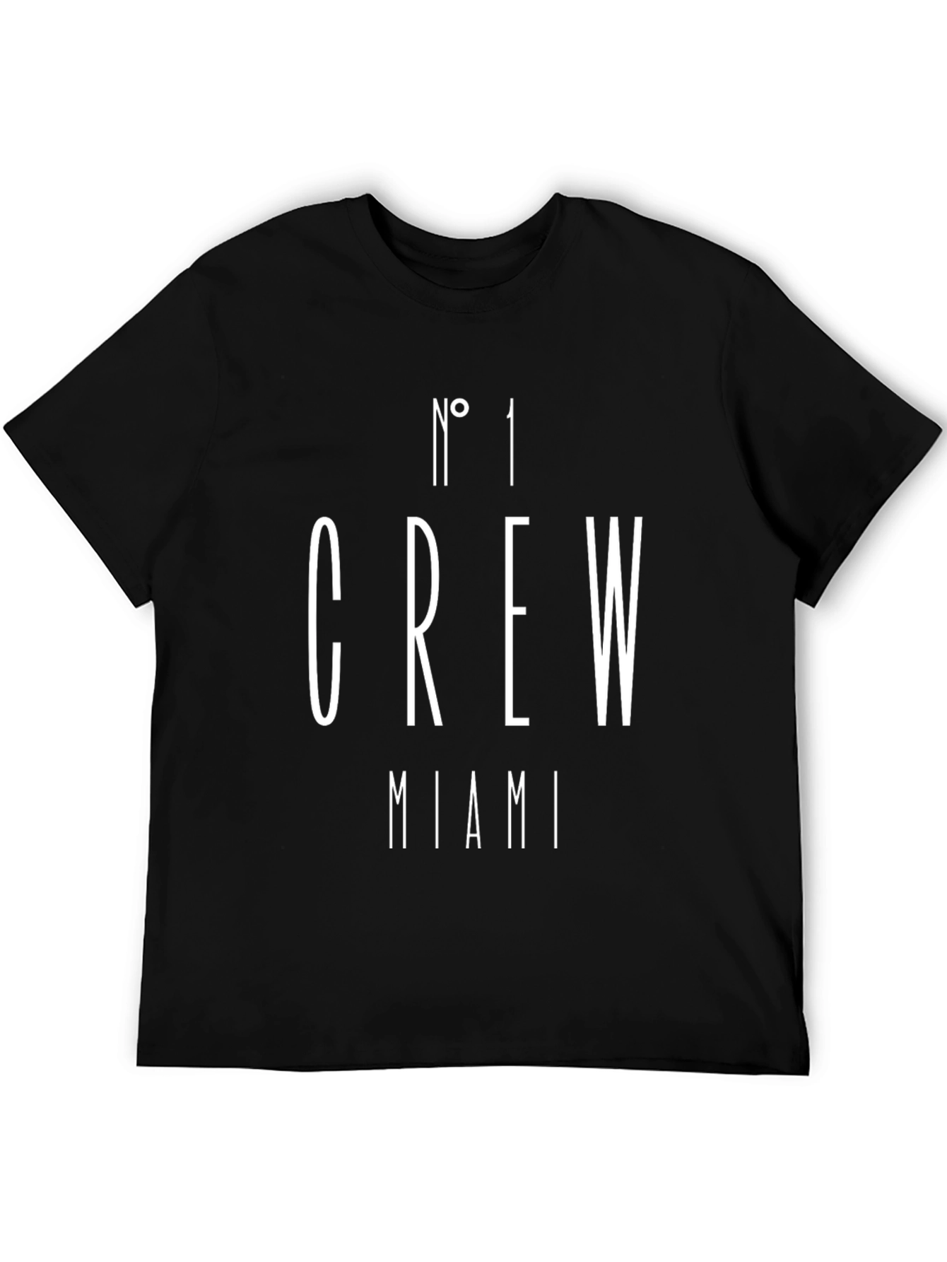 Miami Crew T-Shirt - Black