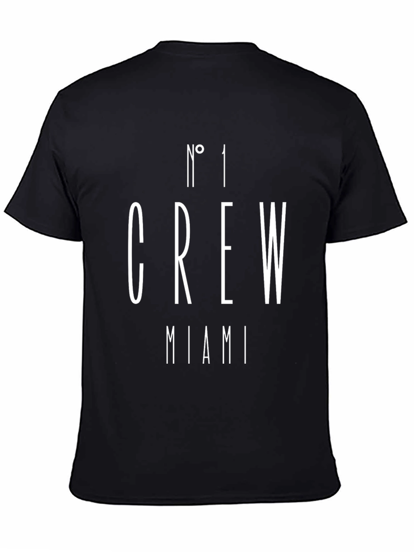 Miami Crew T-Shirt - Black