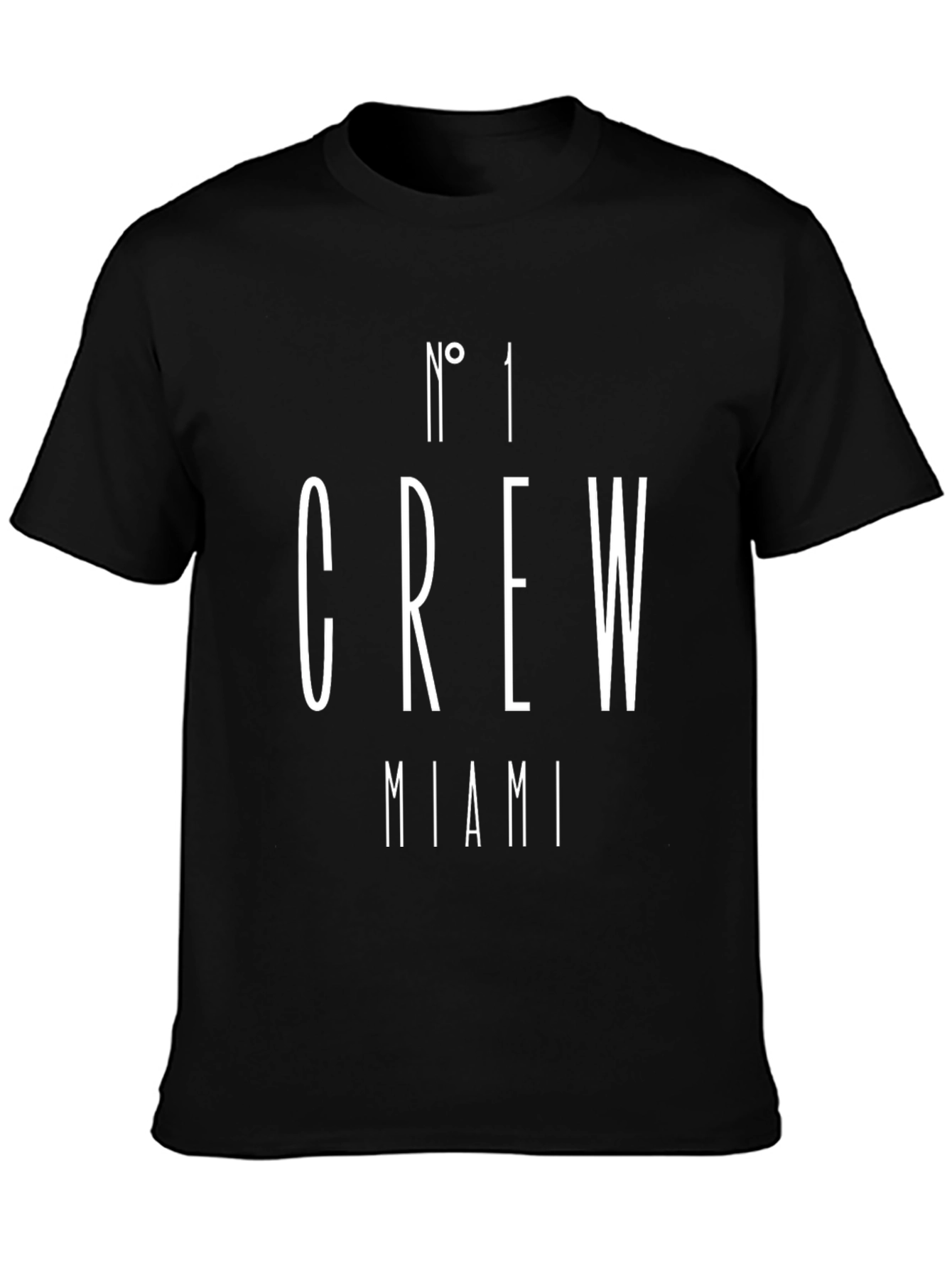 Miami Crew T-Shirt - Black